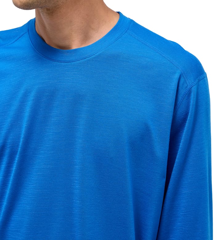 Kaise Wool LS Tee Men Electric Blue