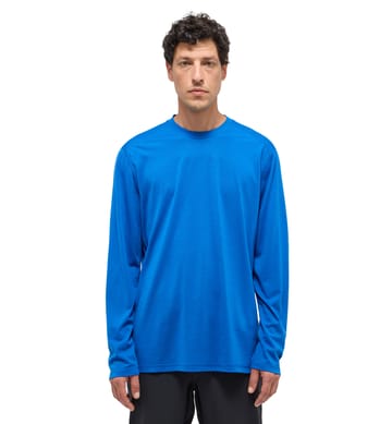 Kaise Wool LS Tee Men Electric Blue
