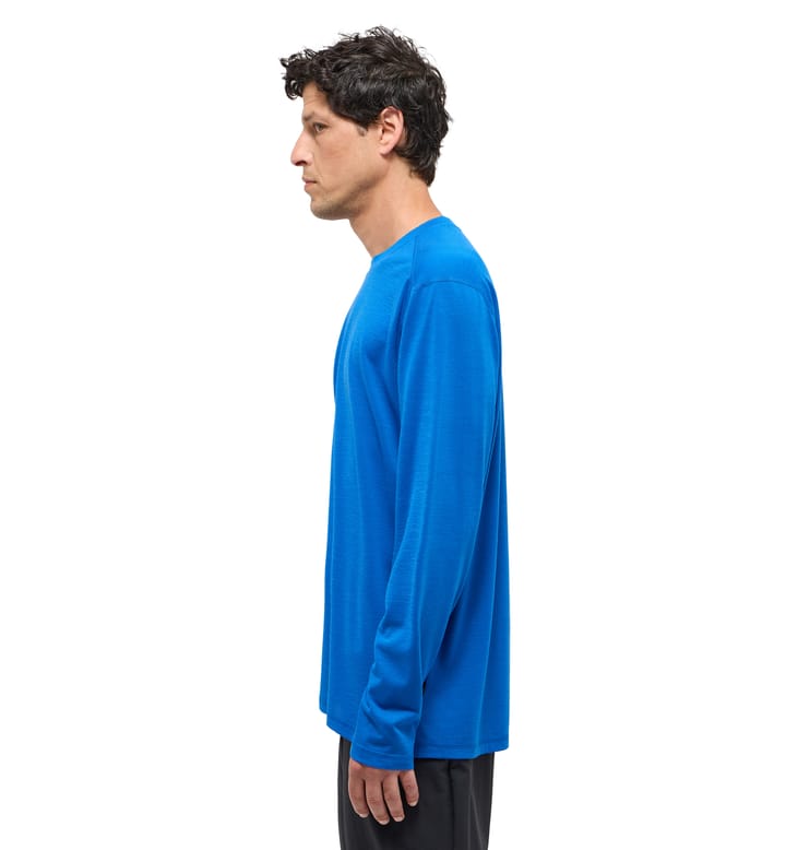 Kaise Wool LS Tee Men Electric Blue