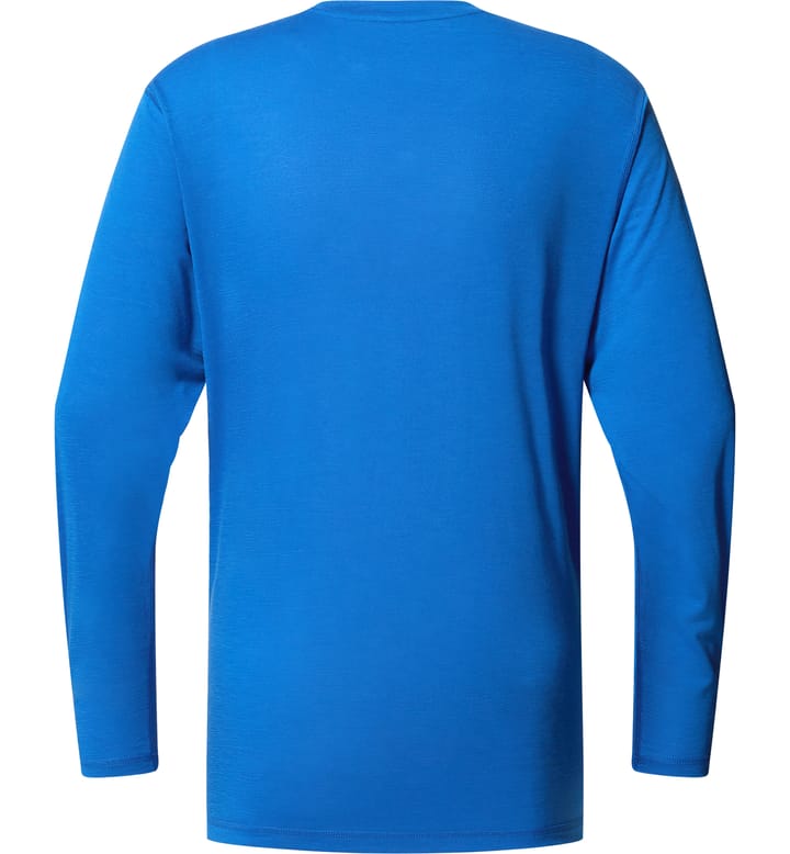 Kaise Wool LS Tee Men Electric Blue