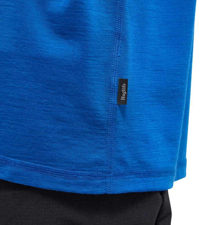Kaise Wool LS Tee Men Electric Blue