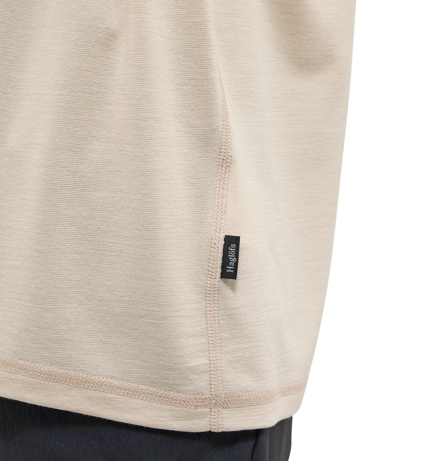 Kaise Wool LS Tee Men Chalk Beige