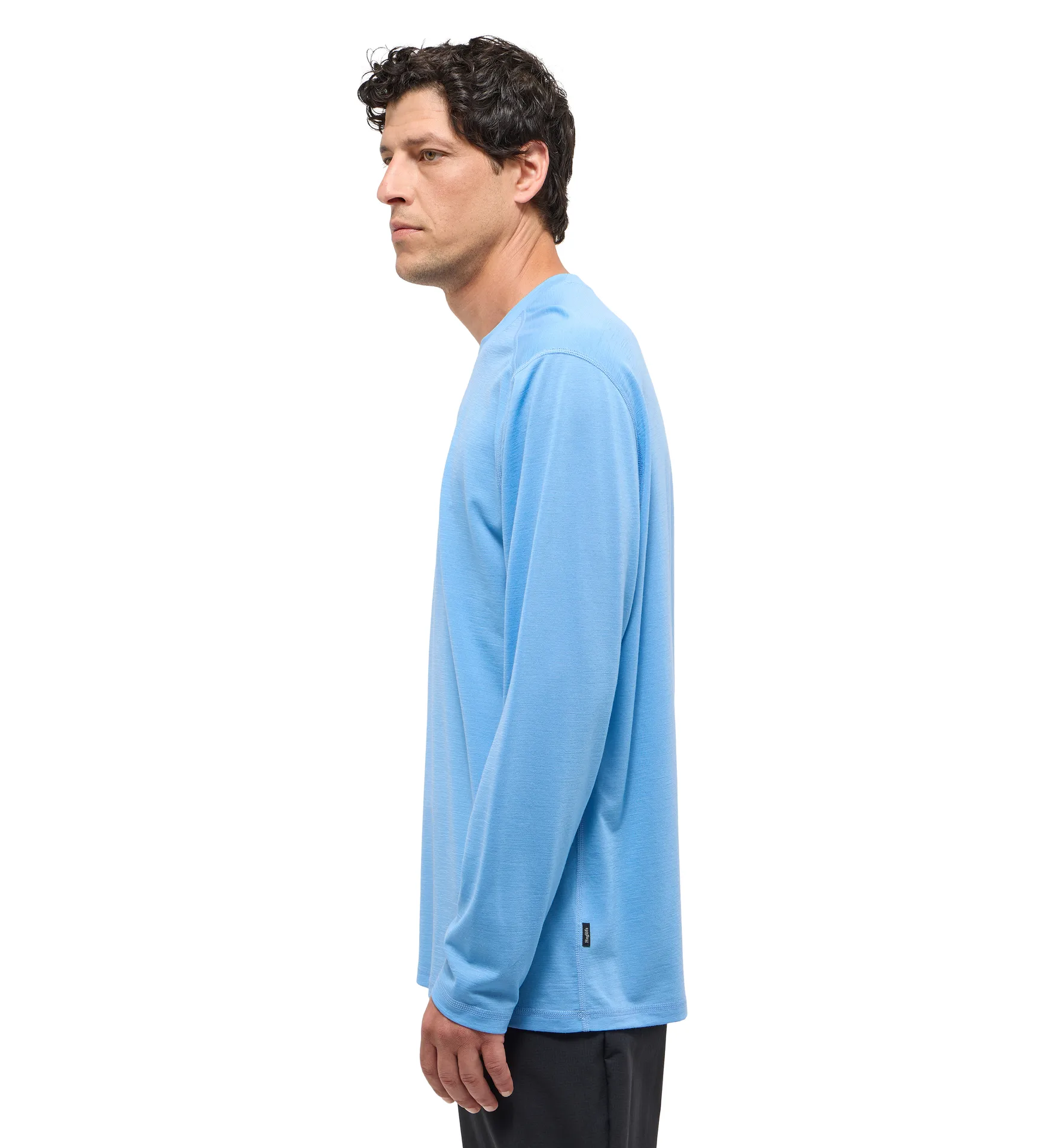 Kaise Wool LS Tee Men Sky Blue
