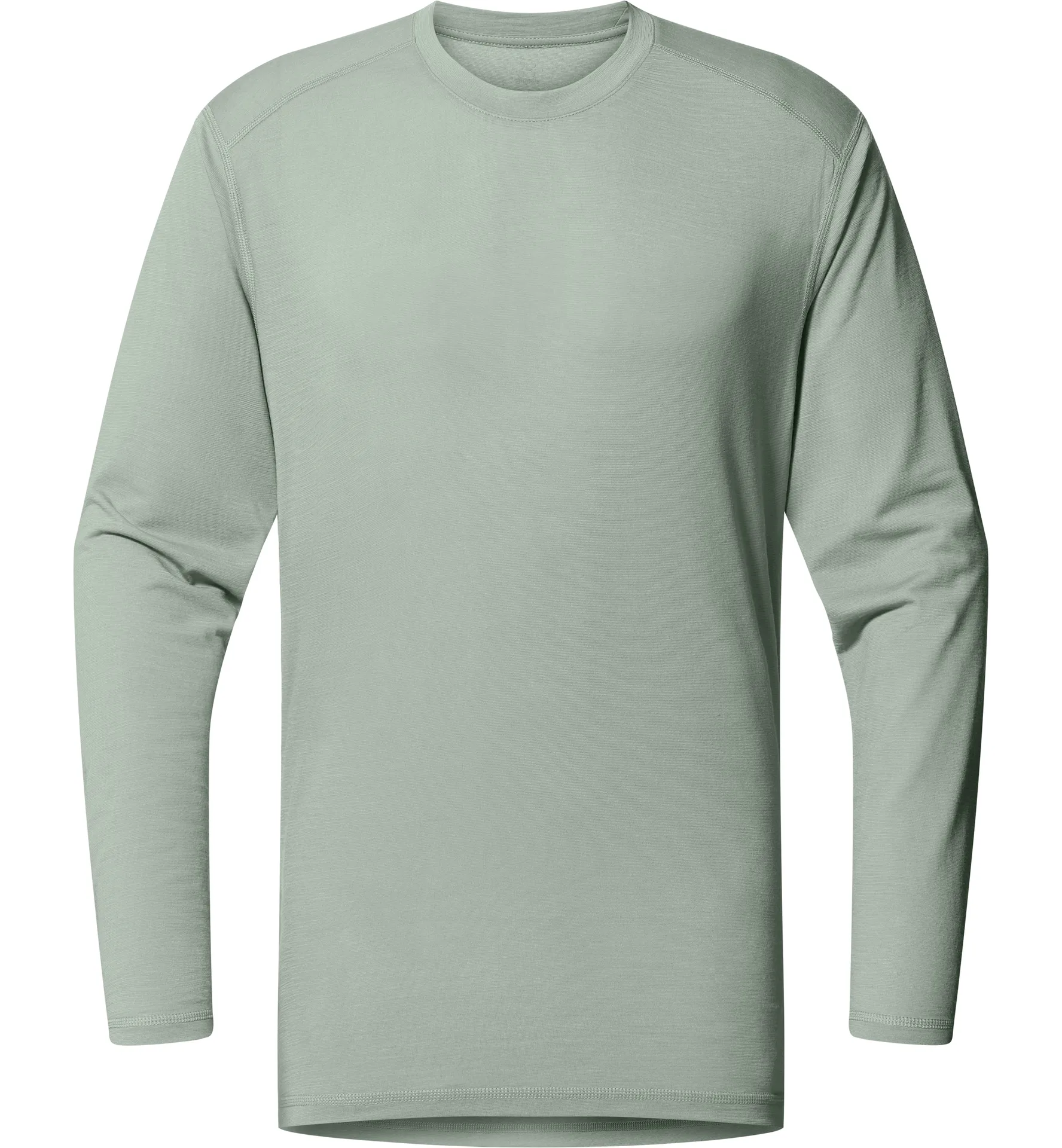 Haglöfs Kaise Wool LS Tee Men Dew Green - Herren - M