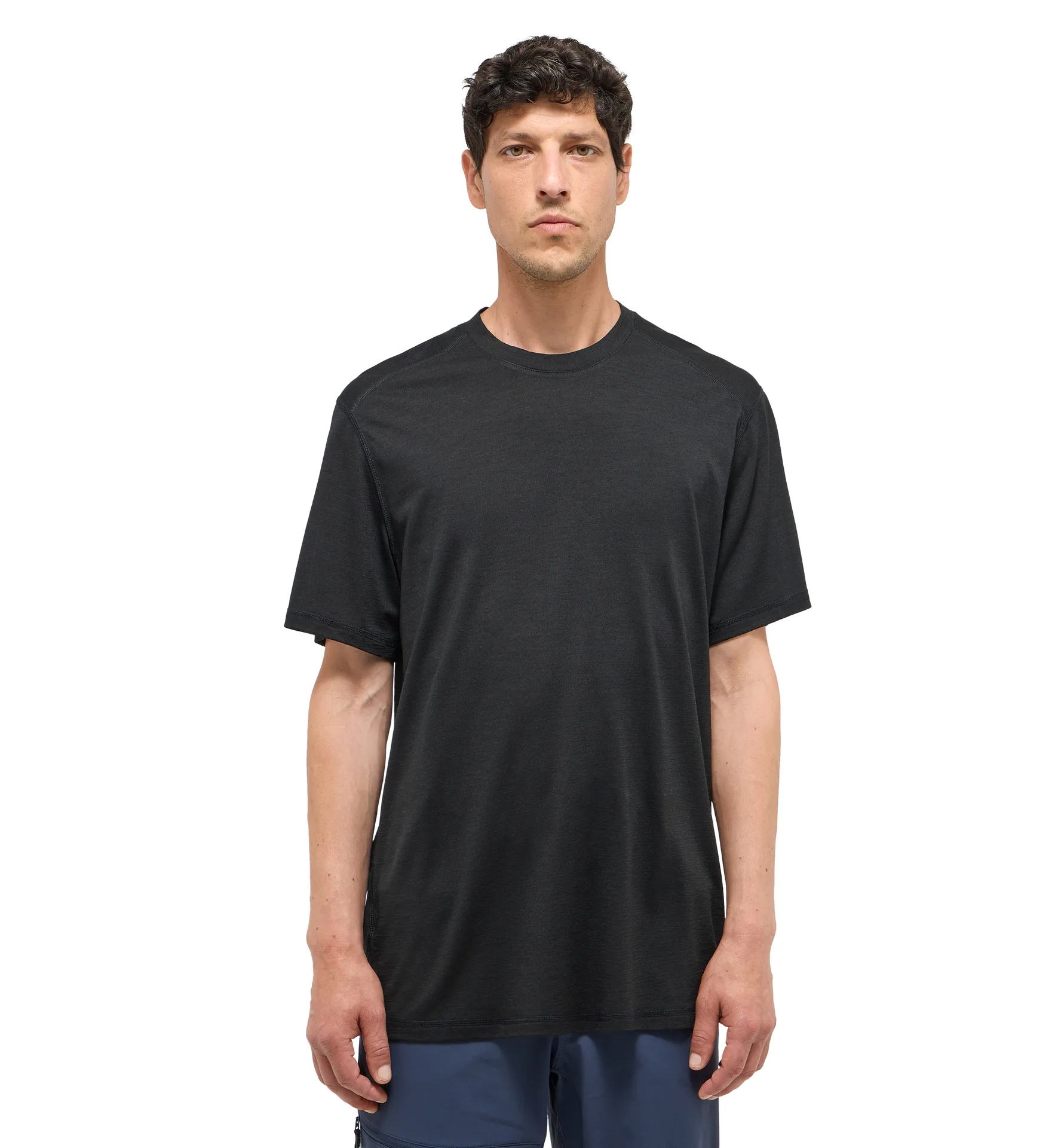Kaise Wool Tee Men True Black