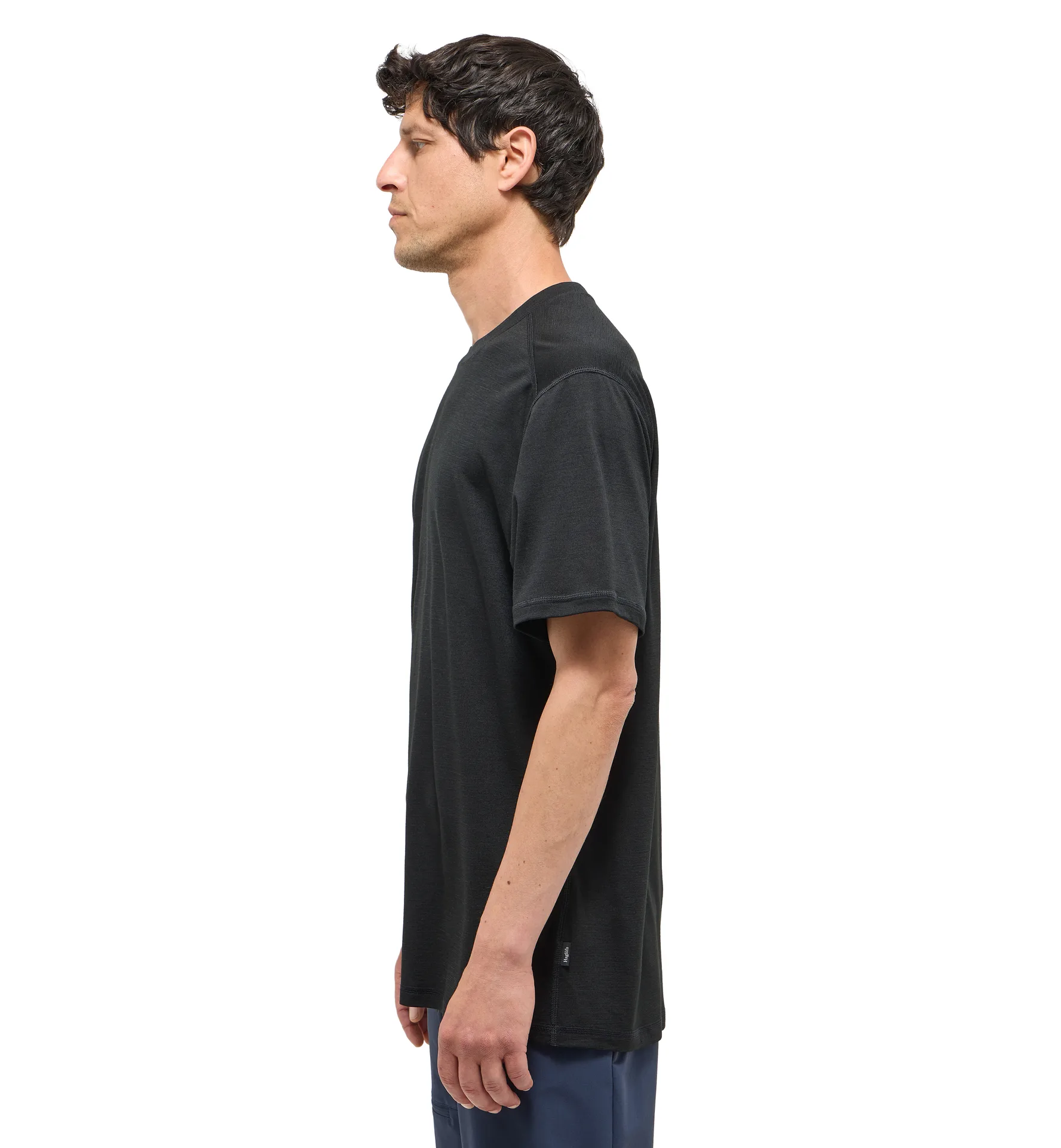 Kaise Wool Tee Men True Black