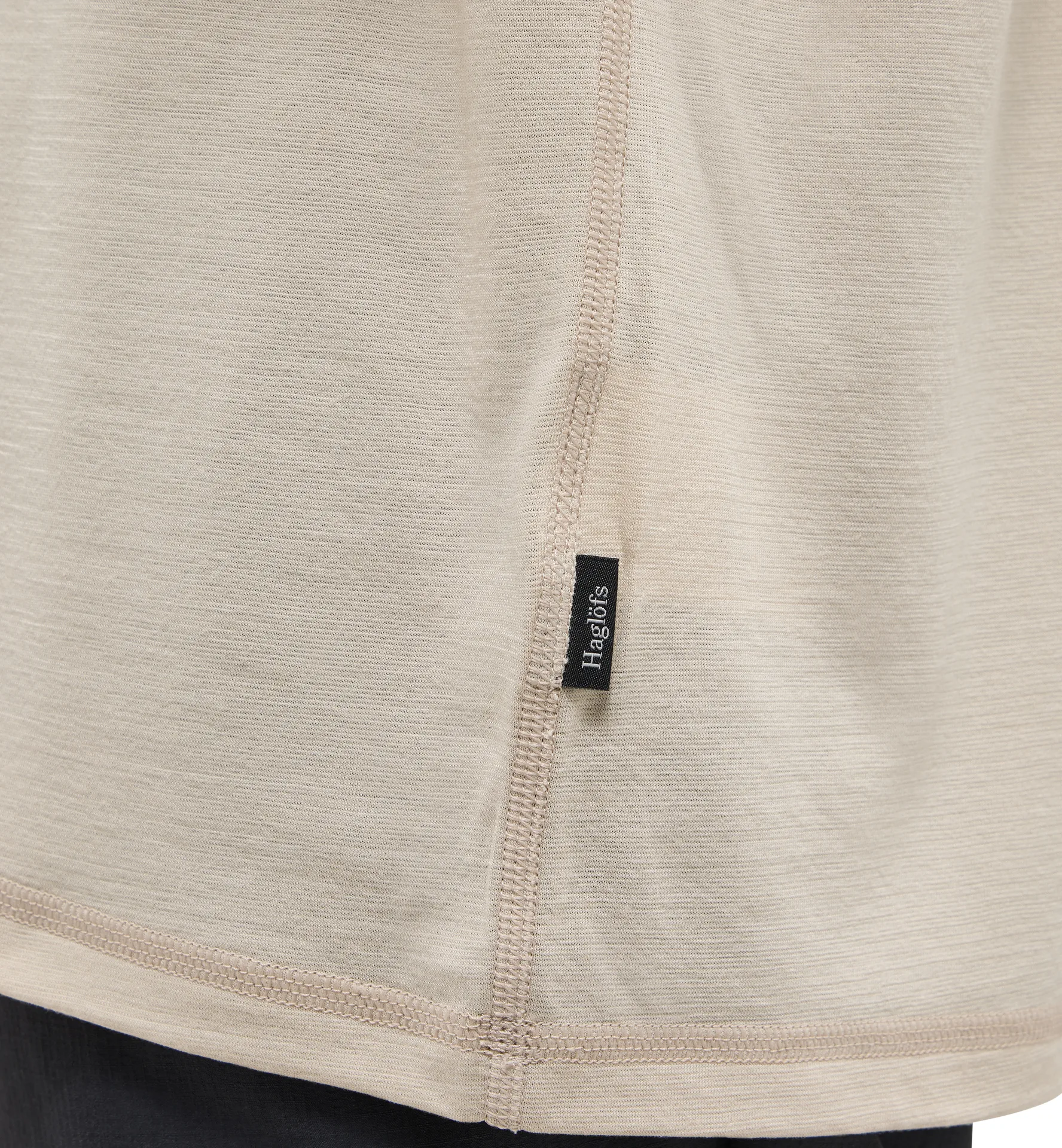 Kaise Wool Tee Men Chalk Beige