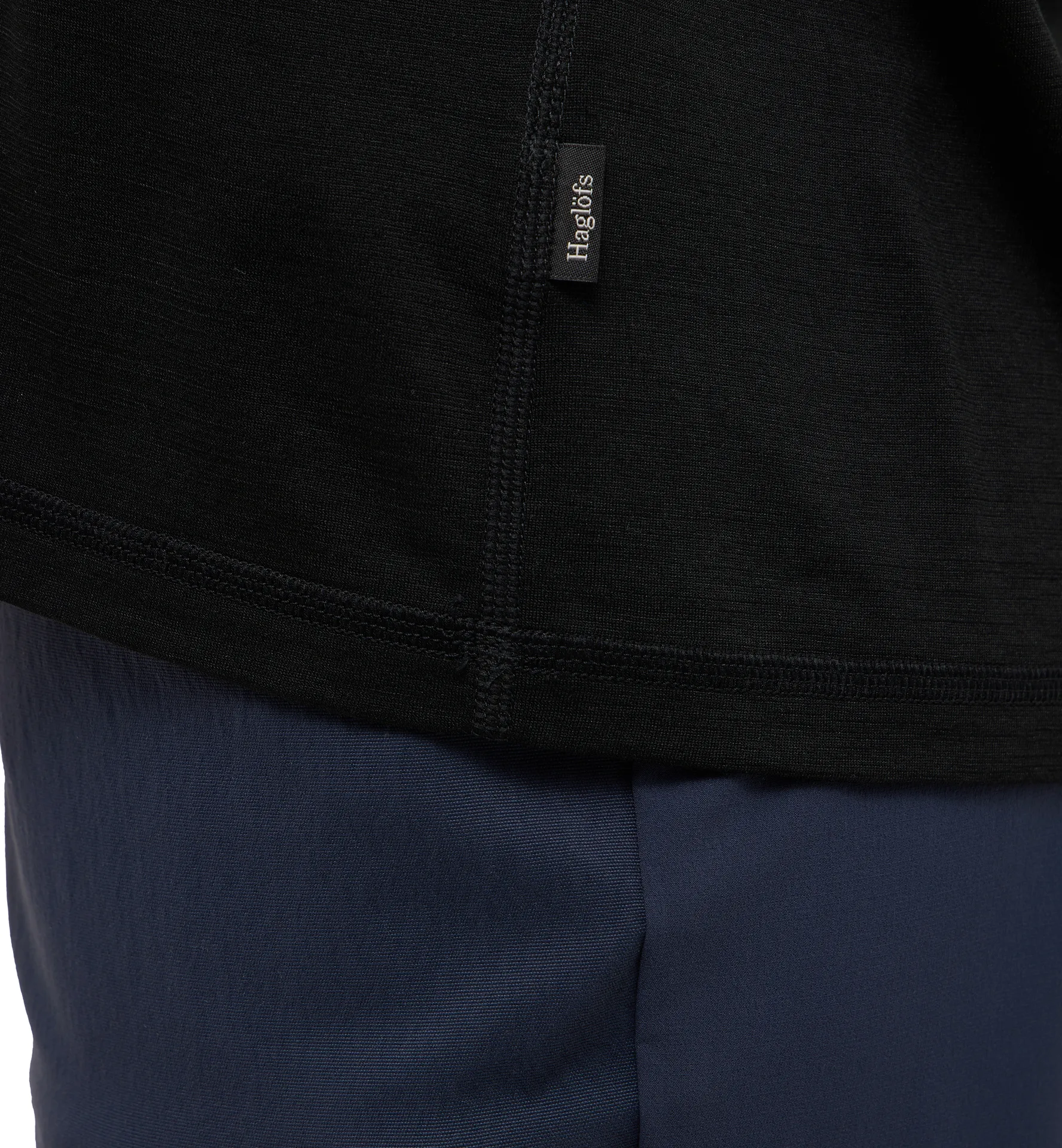 Kaise Wool LS Tee Women True Black