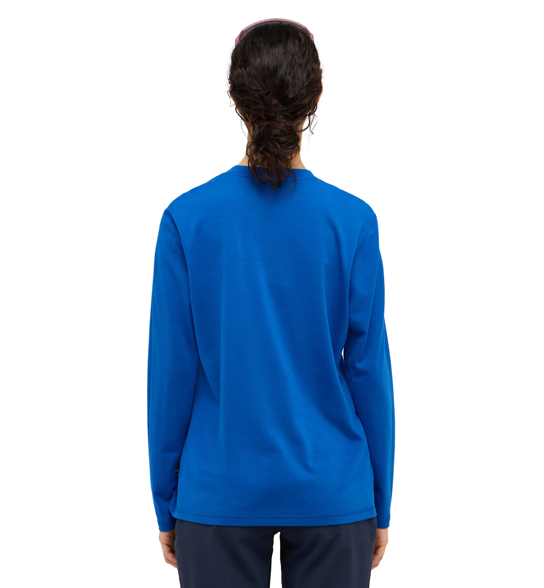 Kaise Wool LS Tee Women Electric Blue