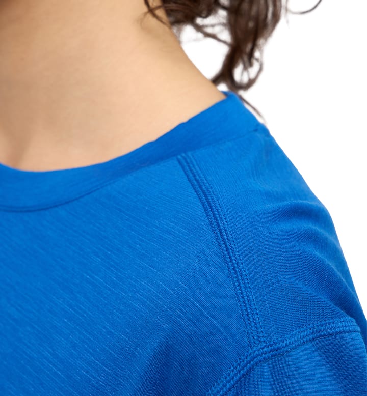 Kaise Wool LS Tee Women Electric Blue Kaise Wool LS Tee Women Electric Blue