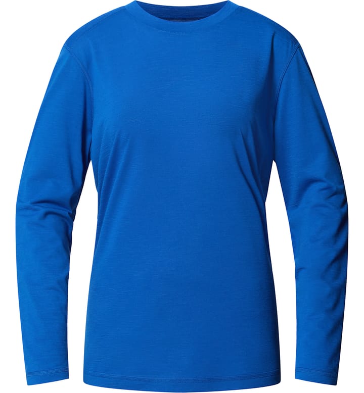 Kaise Wool LS Tee Women Electric Blue Kaise Wool LS Tee Women Electric Blue