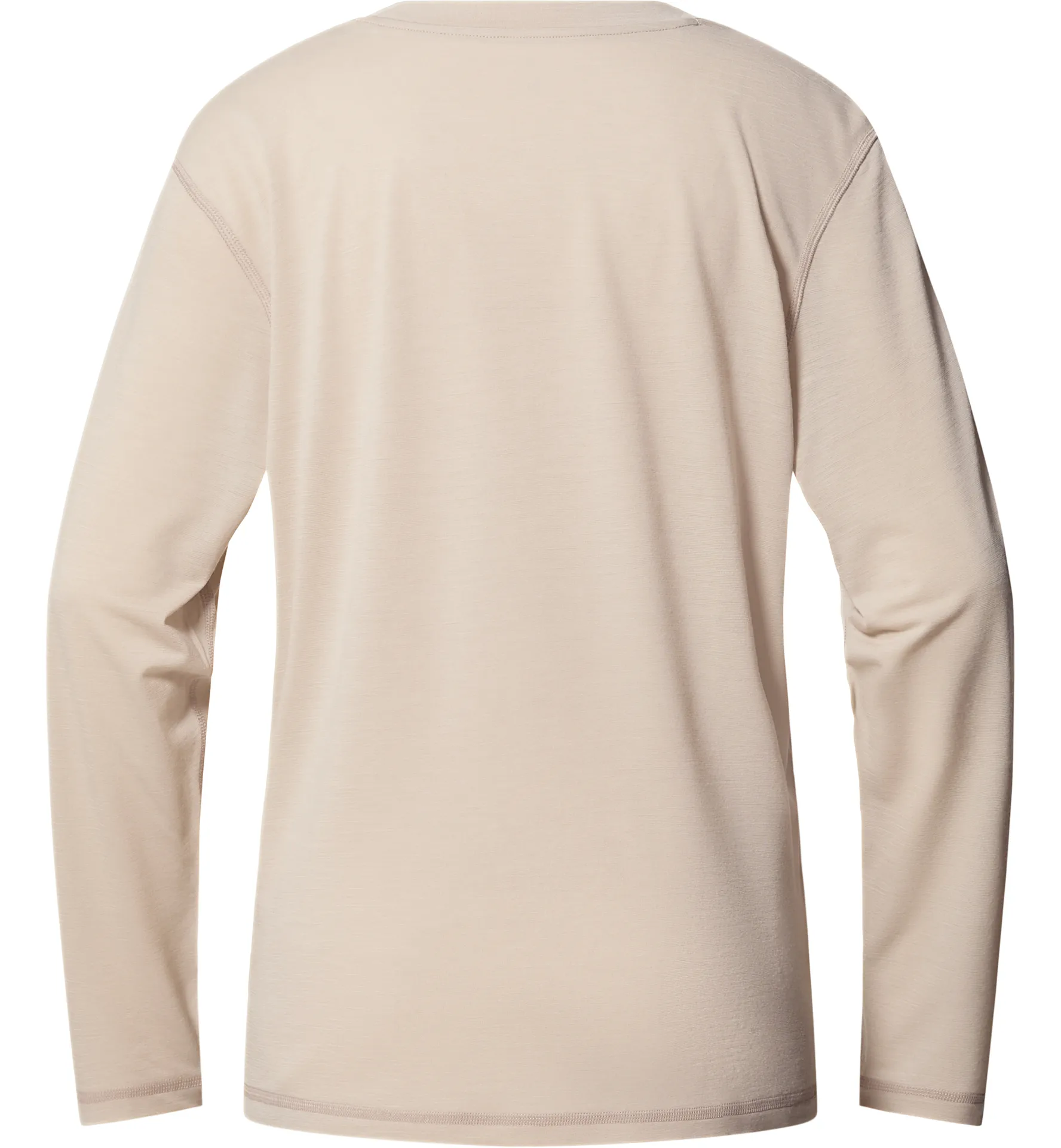 Kaise Wool LS Tee Women Chalk Beige