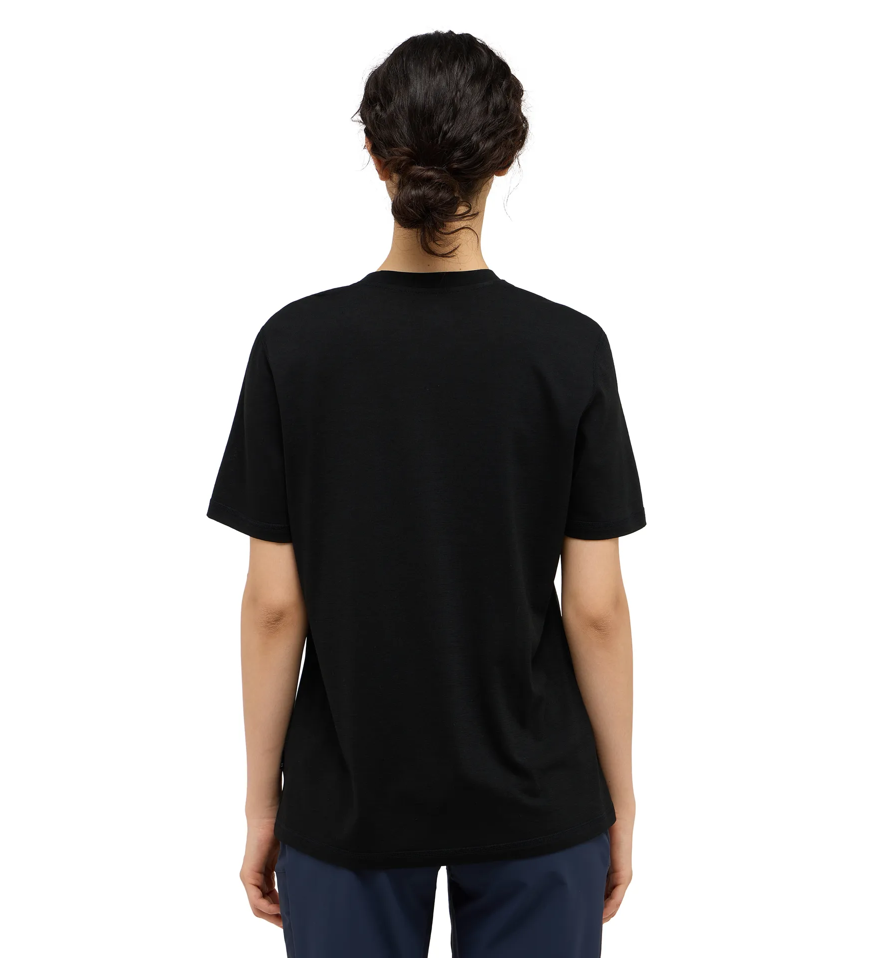 Kaise Wool Tee Women True Black