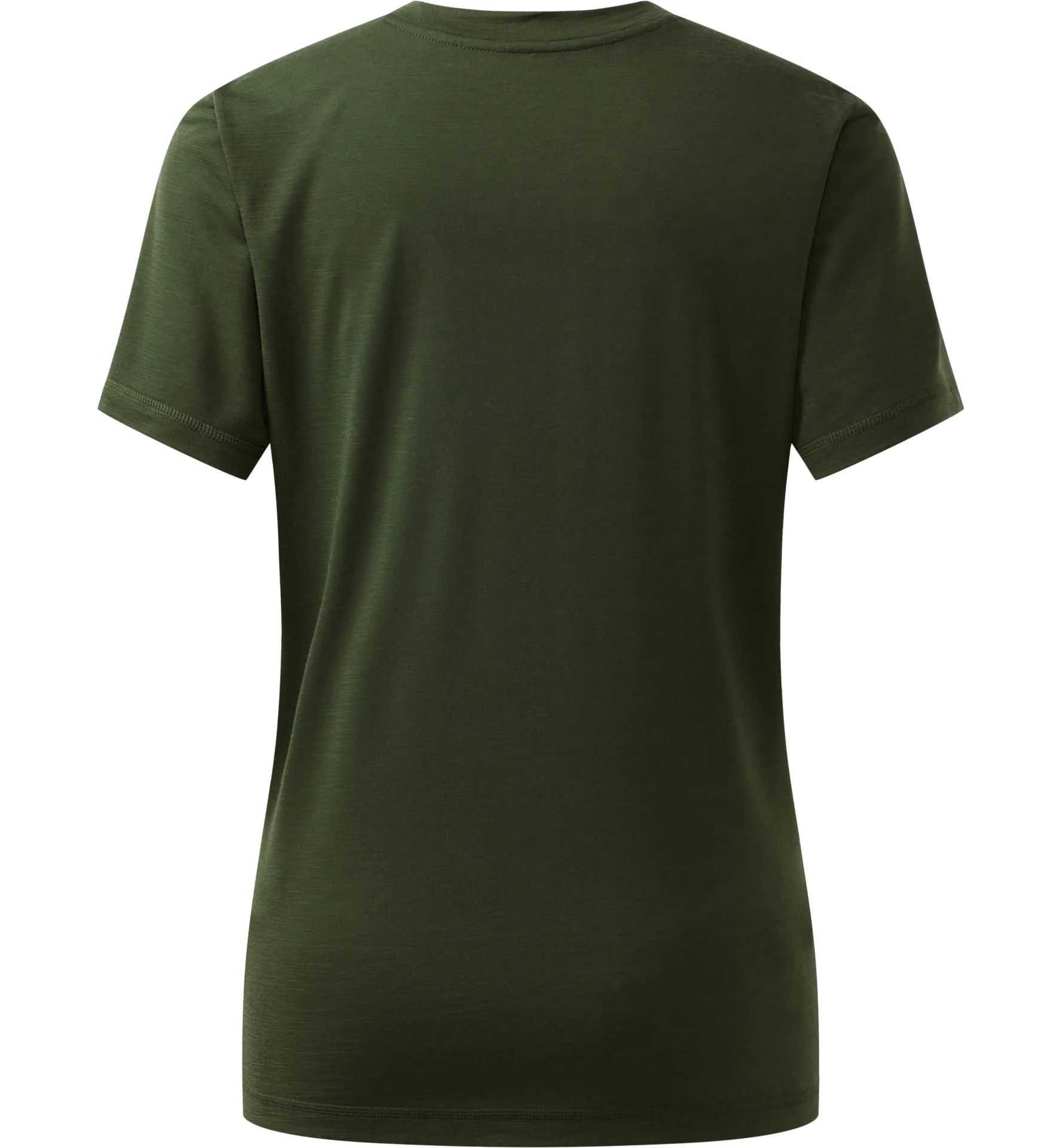 Kaise Wool Tee Women Seaweed Green