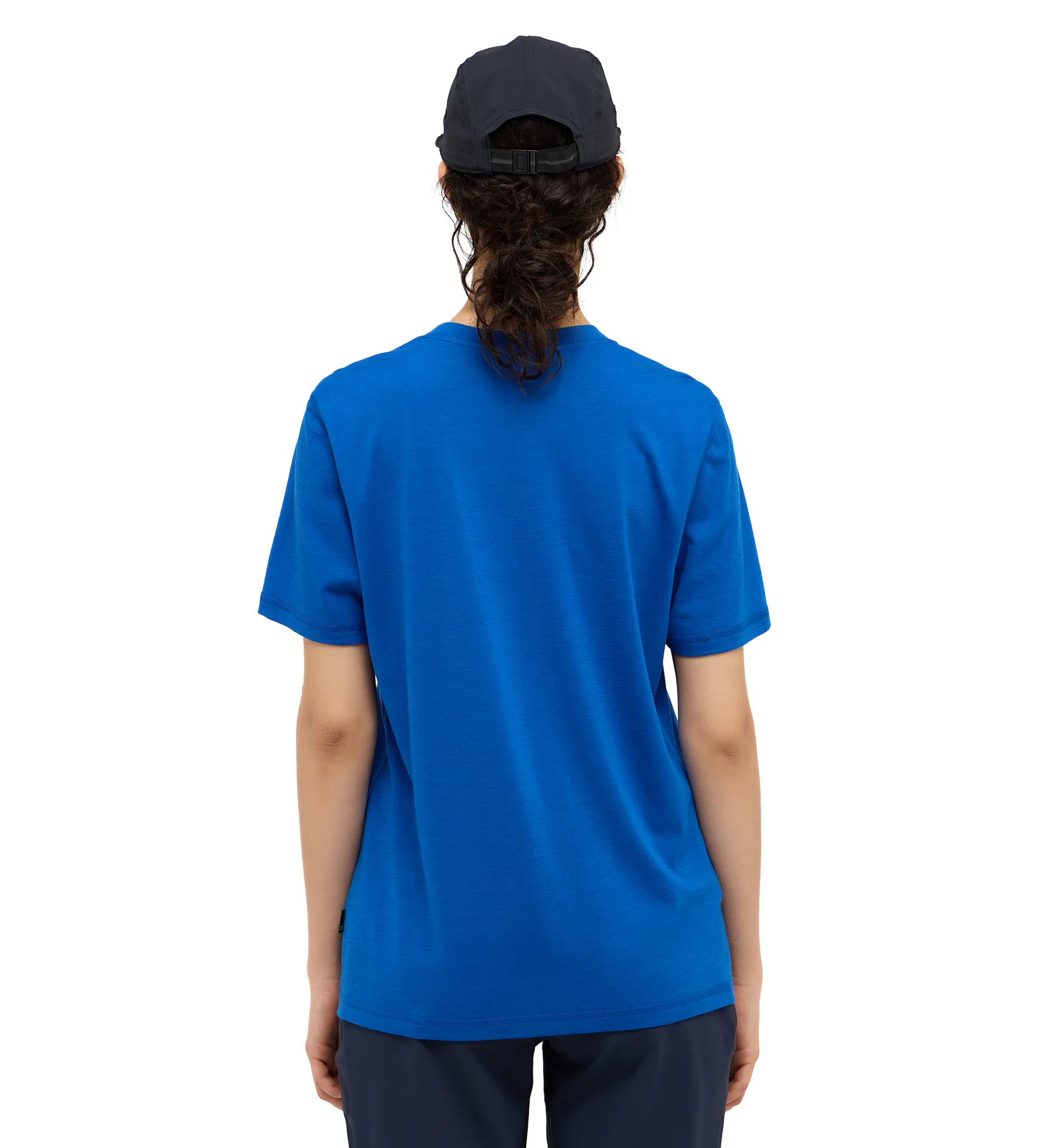 Kaise Wool Tee Women Electric Blue