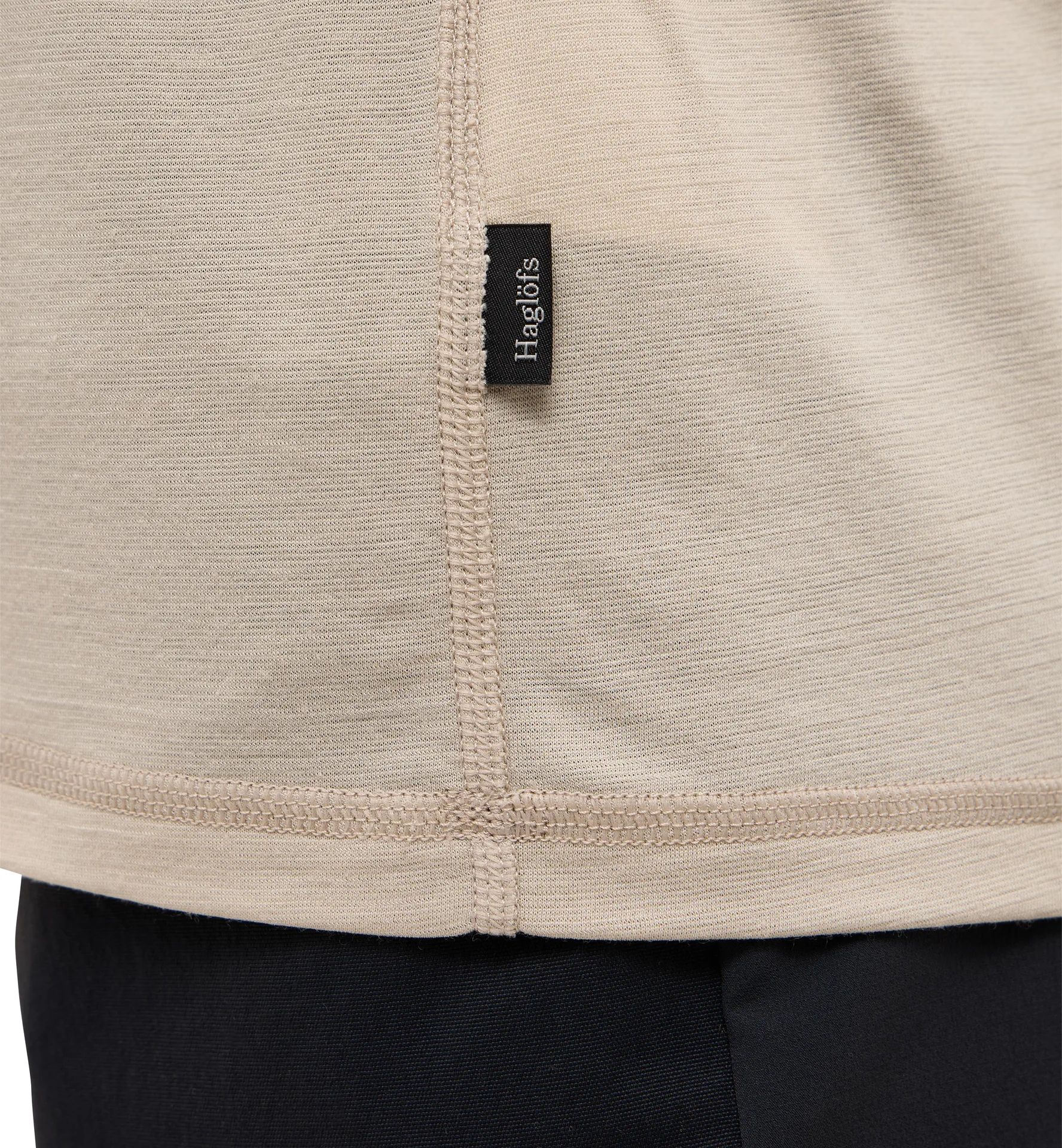 Kaise Wool Tee Women Chalk Beige