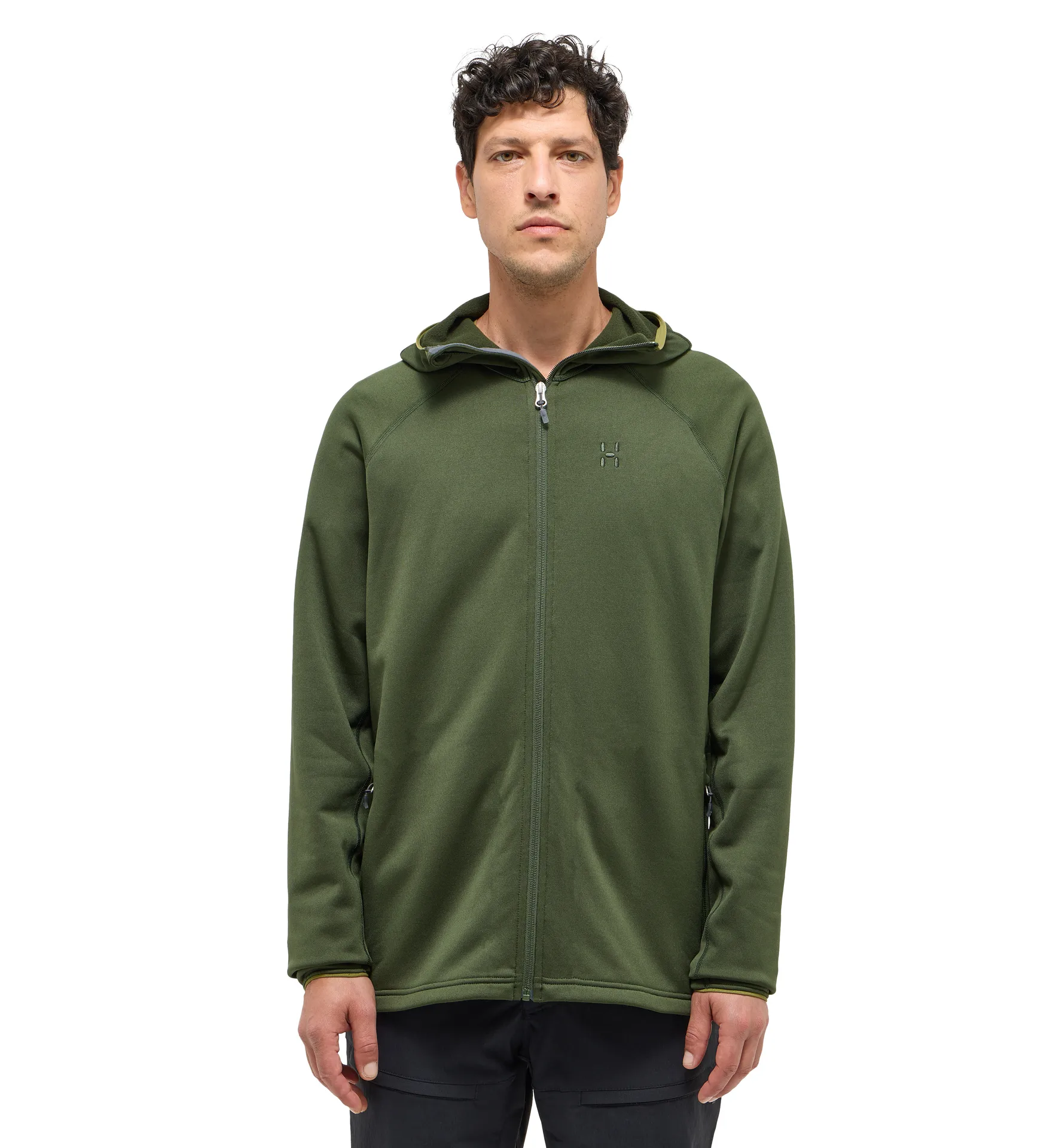 Magma Mid Hood Men Seaweed Green