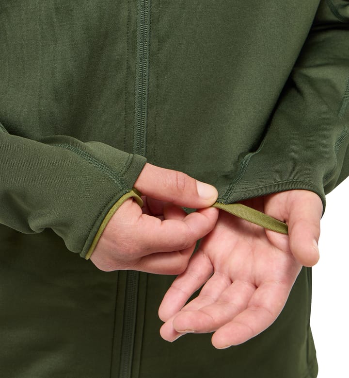 Magma Mid Hood Men Seaweed Green