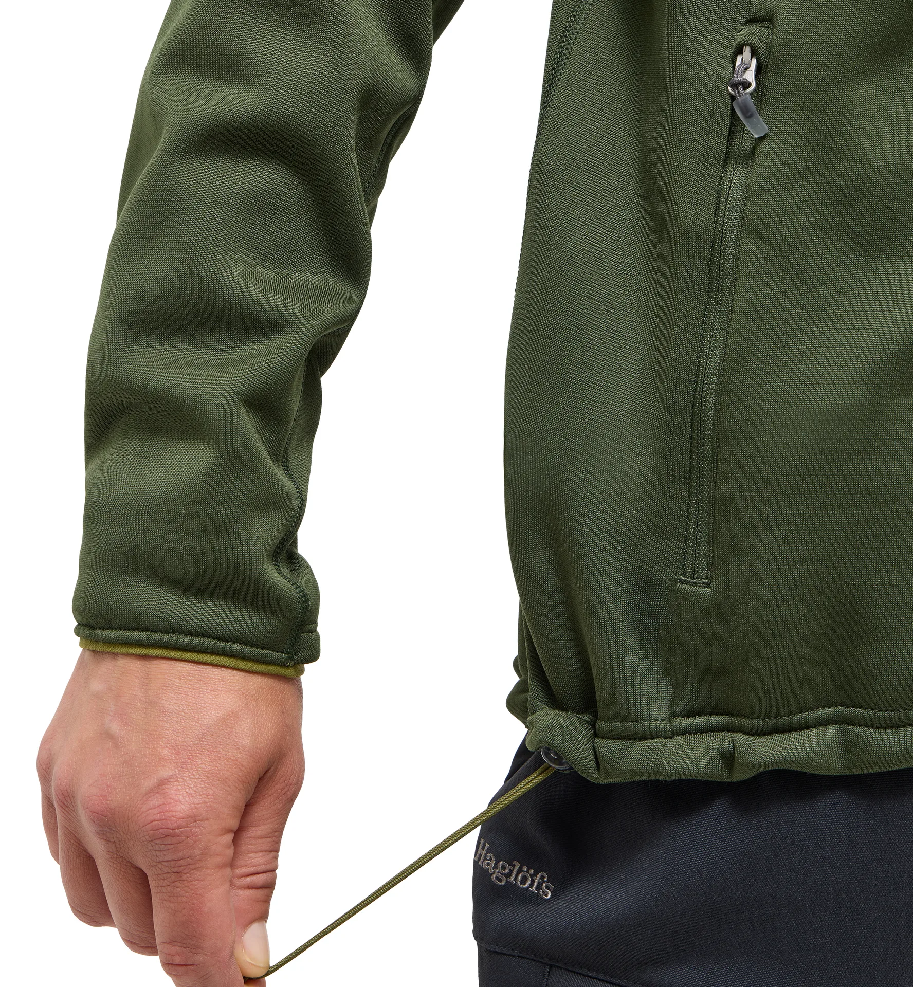 Magma Mid Hood Men Seaweed Green