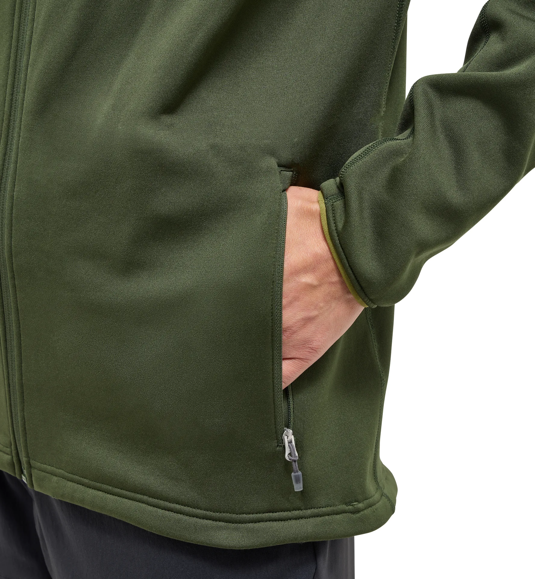 Magma Mid Hood Men Seaweed Green