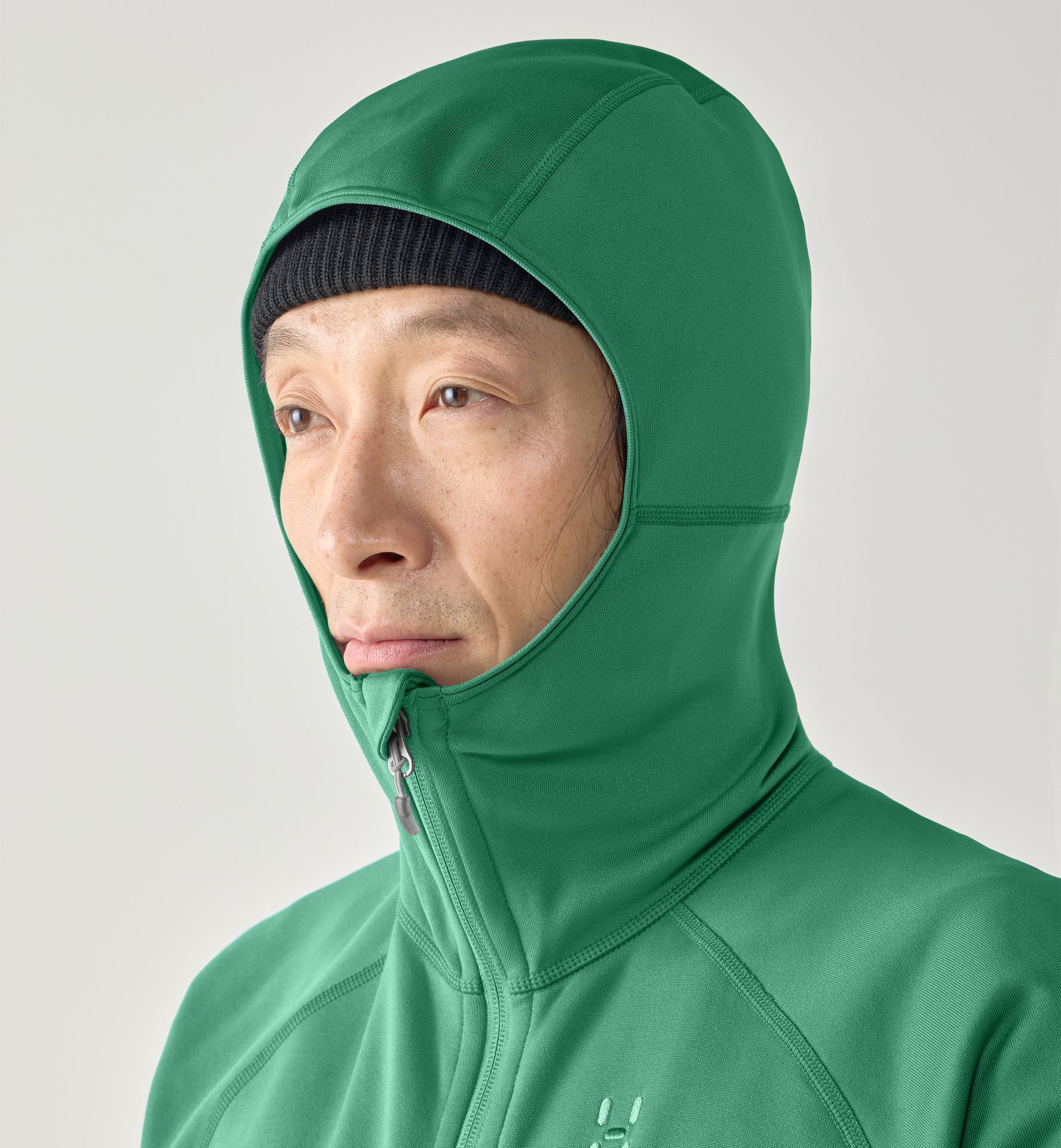 Magma Mid Hood Men Dk Jelly Green