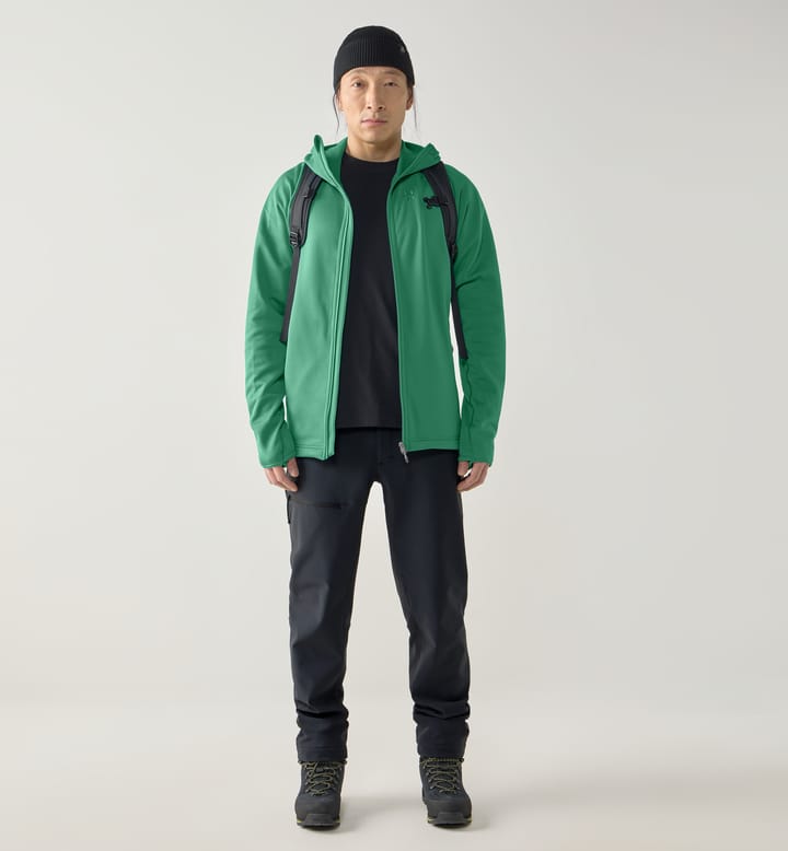 Magma Mid Hood Men Dk Jelly Green