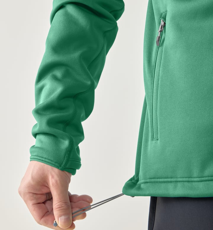 Magma Mid Hood Men Dk Jelly Green