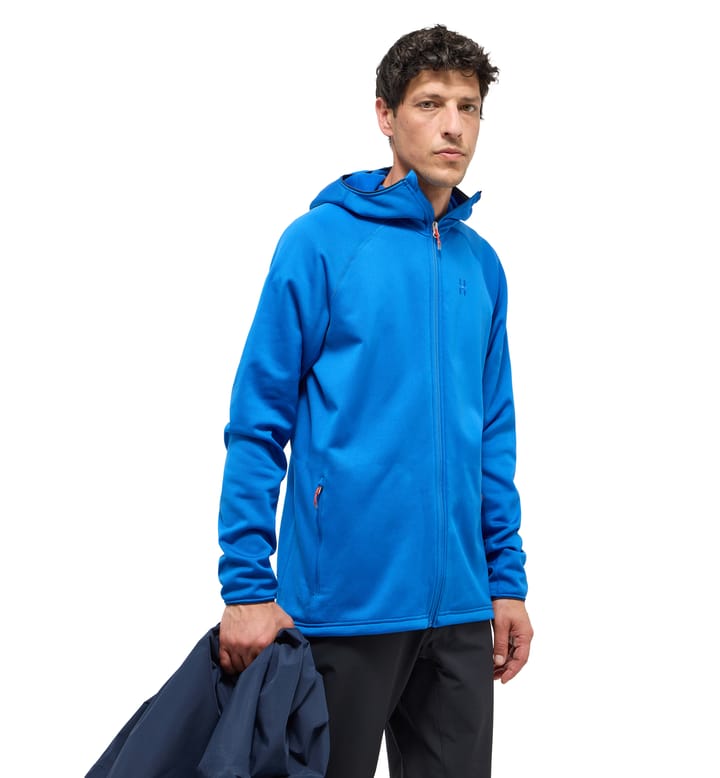 Magma Mid Hood Men Electric Blue