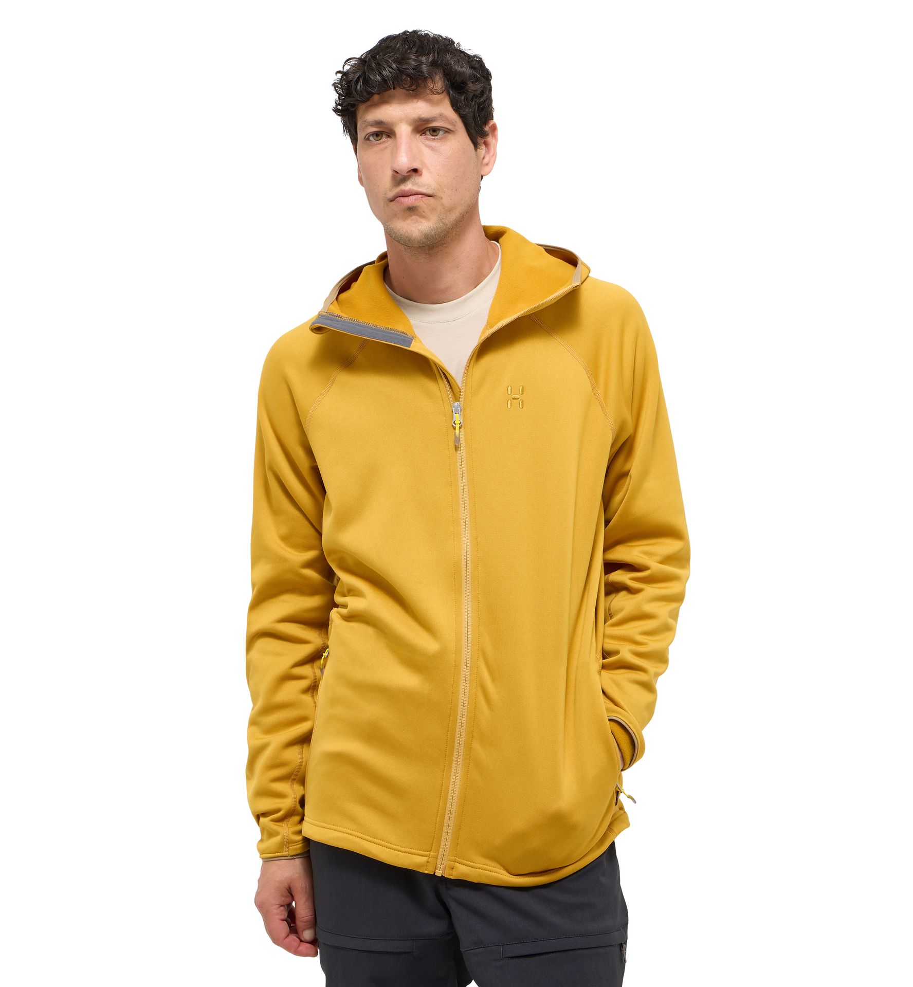 Magma Mid Hood Men Clay Yellow