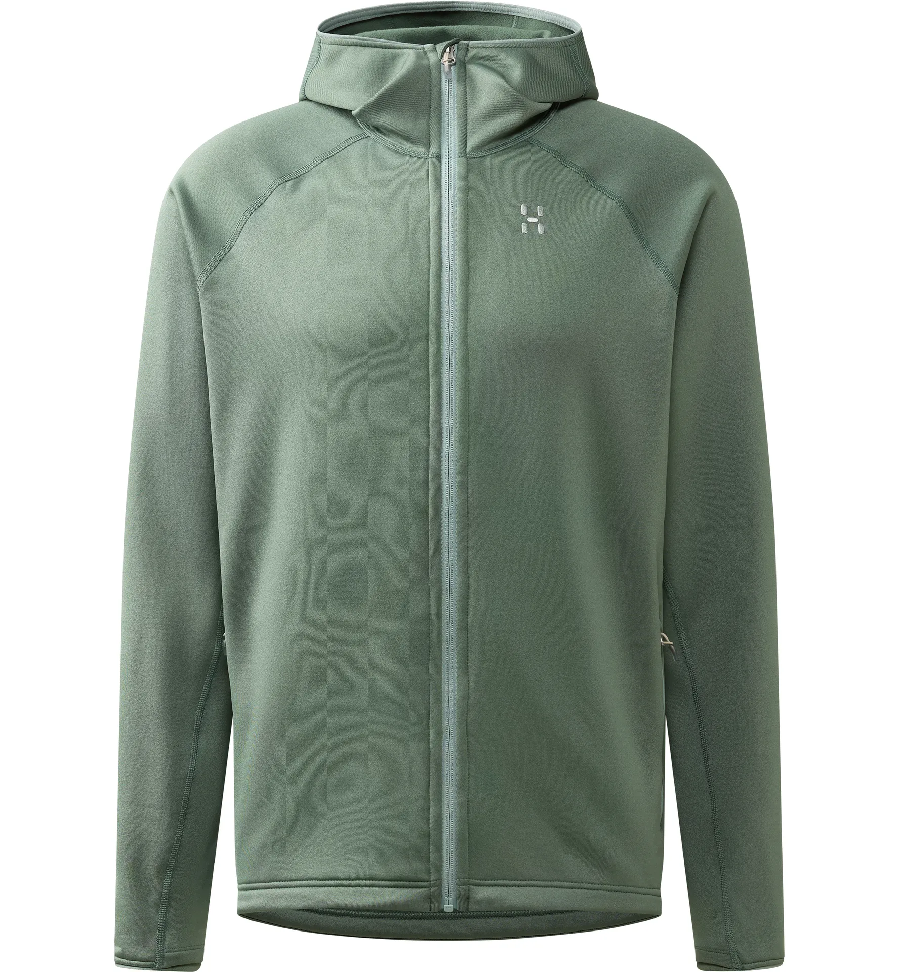 Magma Mid Hood Men Chlorophyll Green