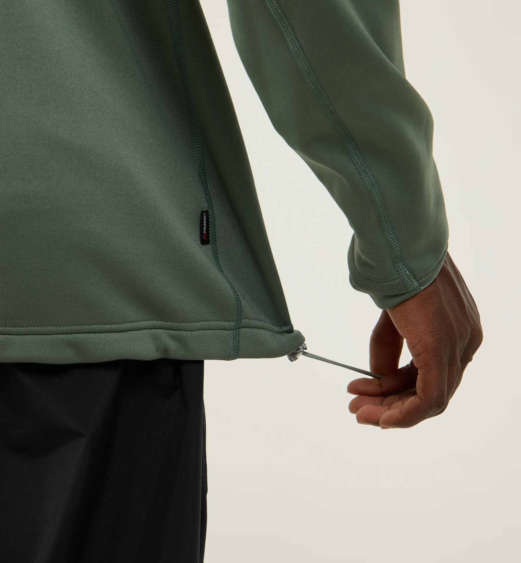 Magma Mid Hood Men Chlorophyll Green