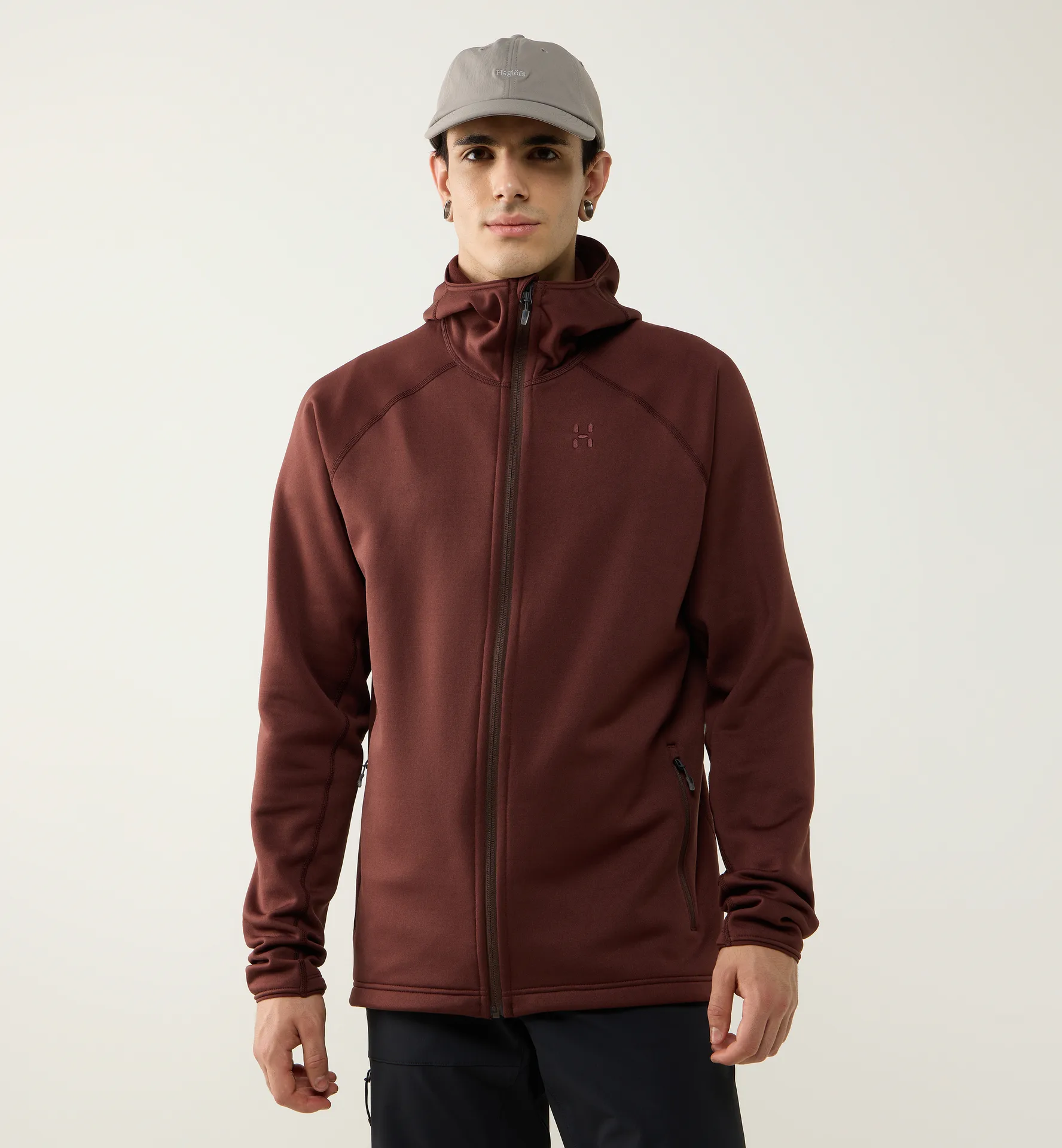 Haglöfs Magma Mid Hood Men Maroon Trail - Herren - XXL