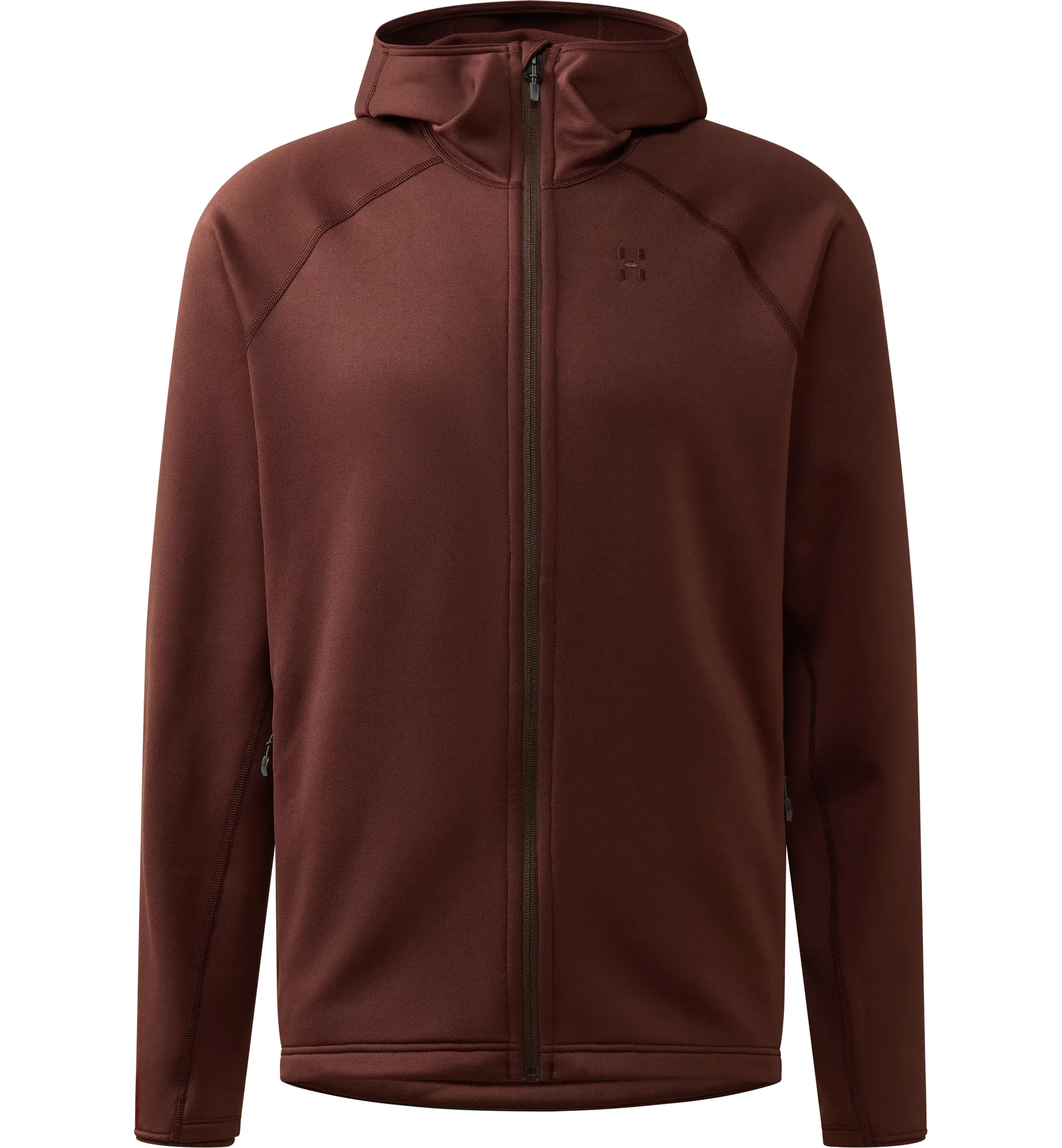 Magma Mid Hood Men Maroon Trail