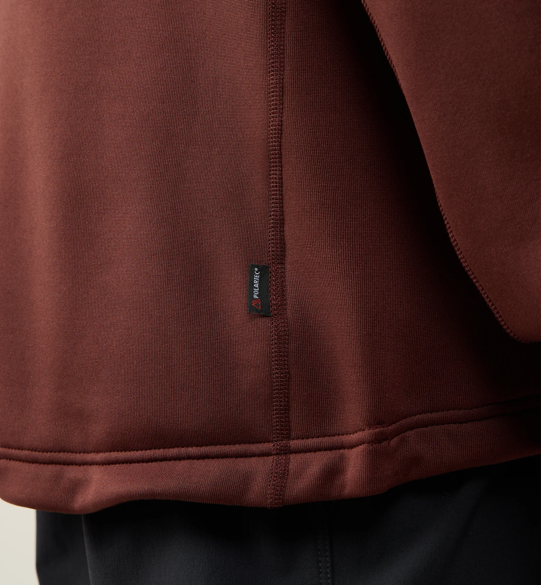 Magma Mid Hood Men Maroon Trail