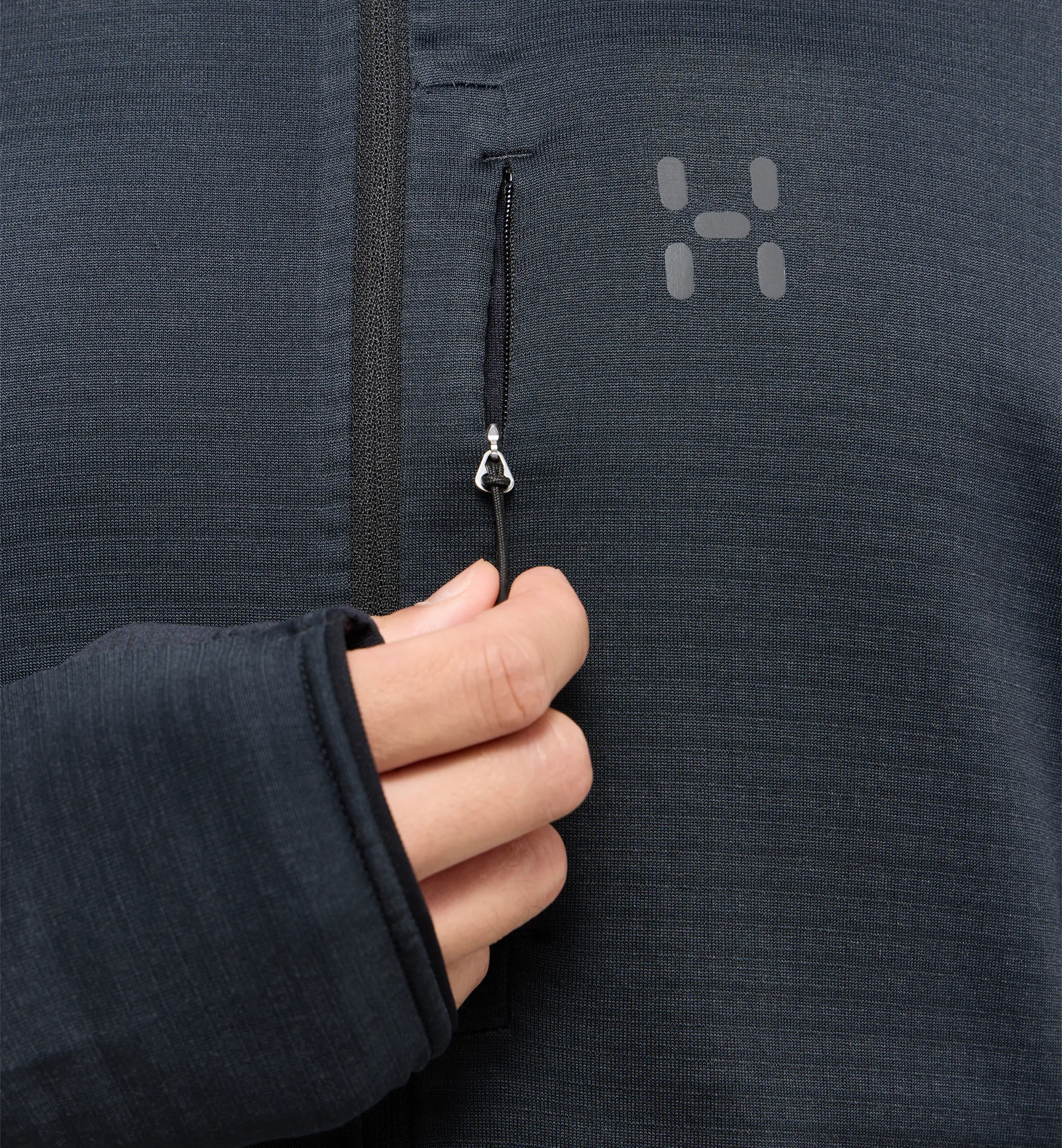 L.I.M Mid Fast II Hood Men True Black