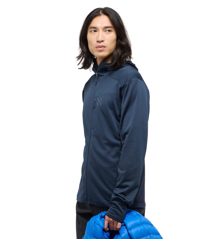 L.I.M Mid Fast II Hood Men Tarn Blue