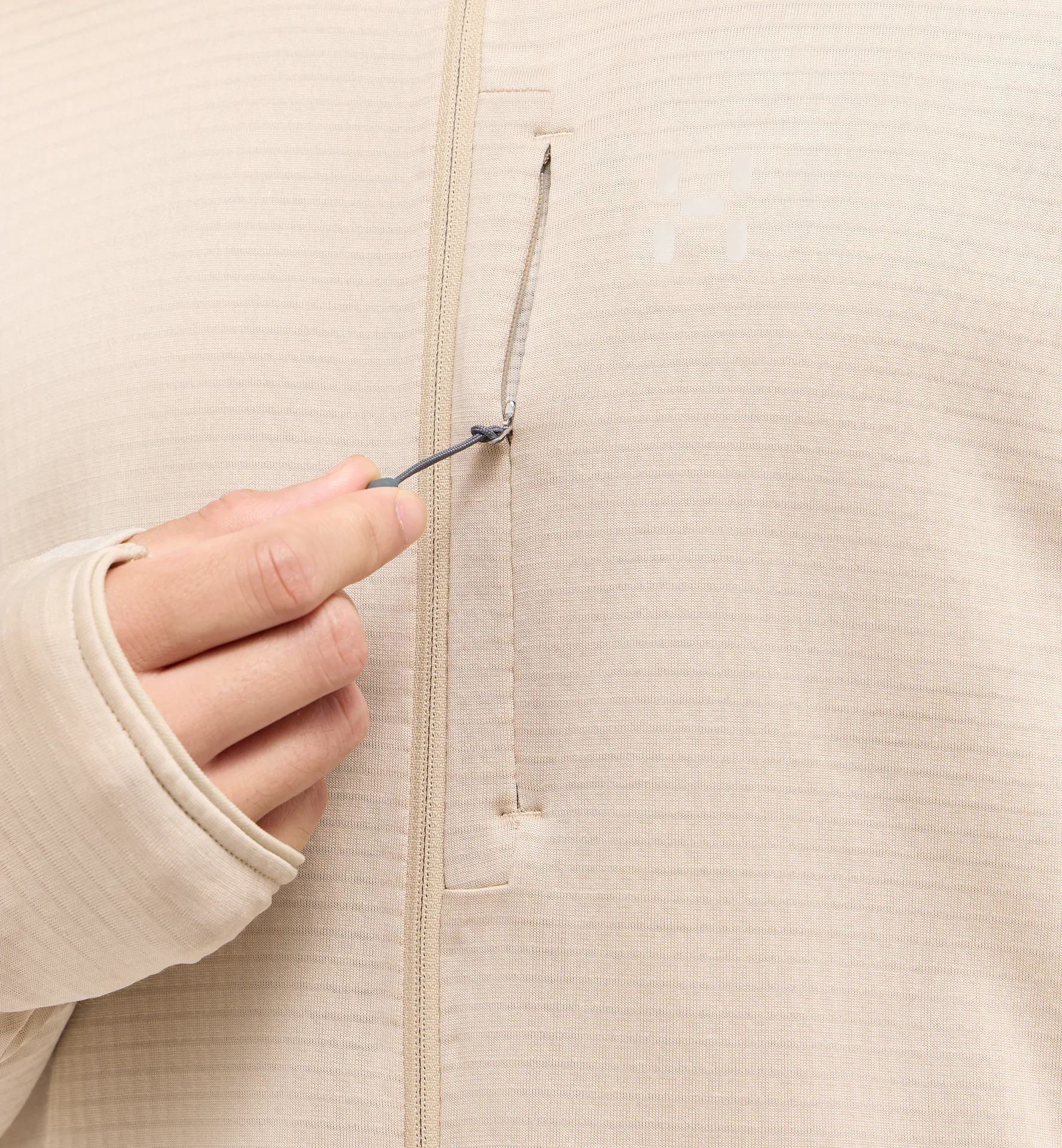 L.I.M Mid Fast II Hood Men Chalk Beige