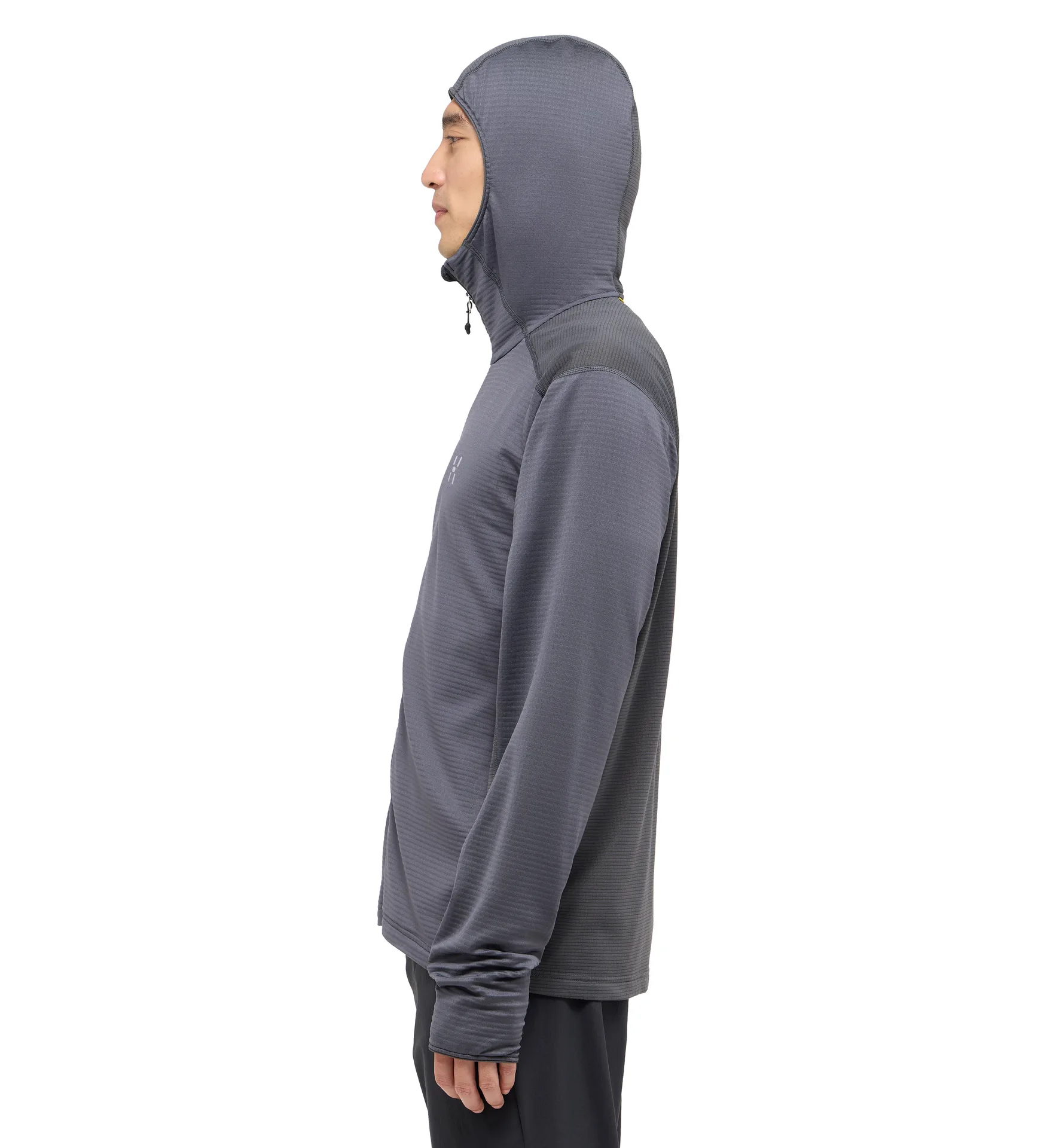 L.I.M Mid Multi II Hood Men Magnetite