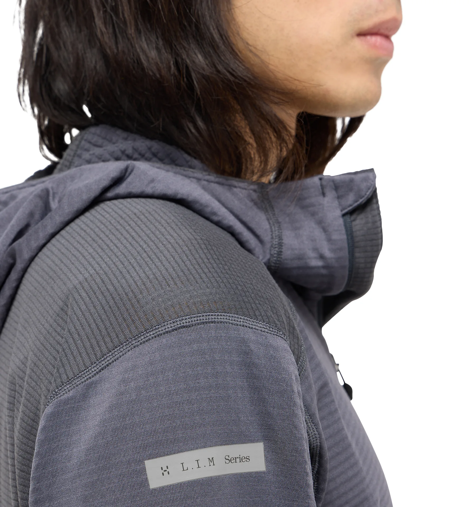 L.I.M Mid Multi II Hood Men Magnetite