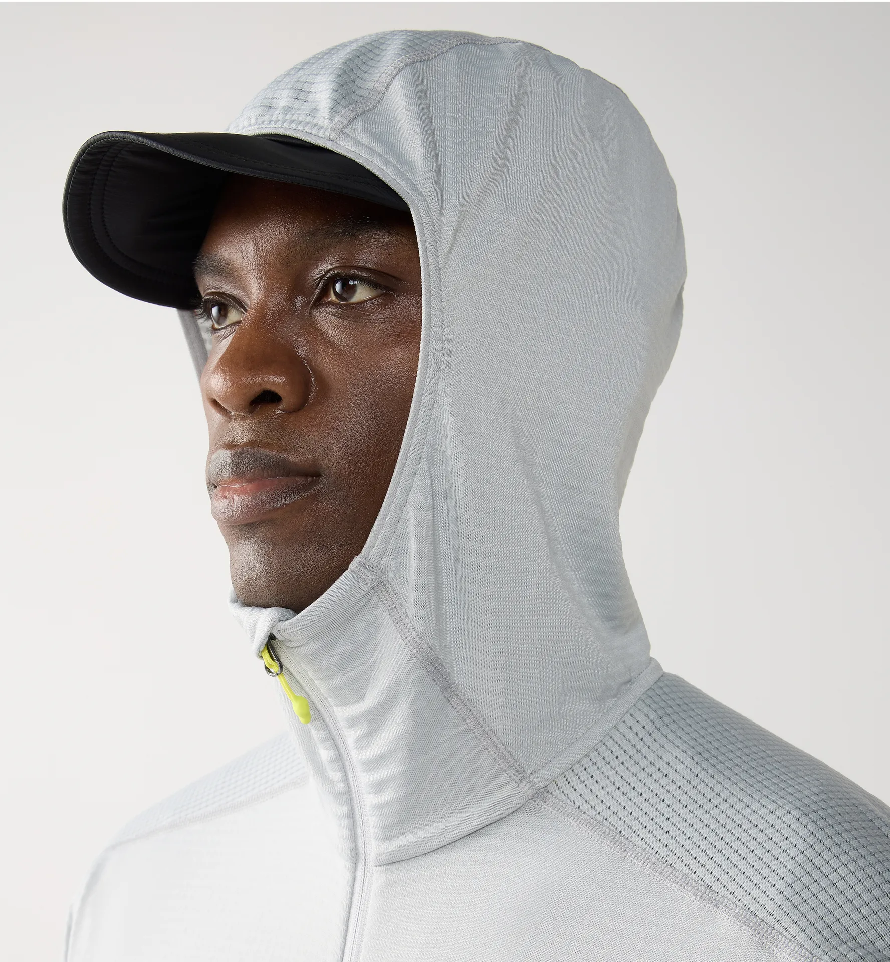 L.I.M Mid Multi II Hood Men Stone Grey