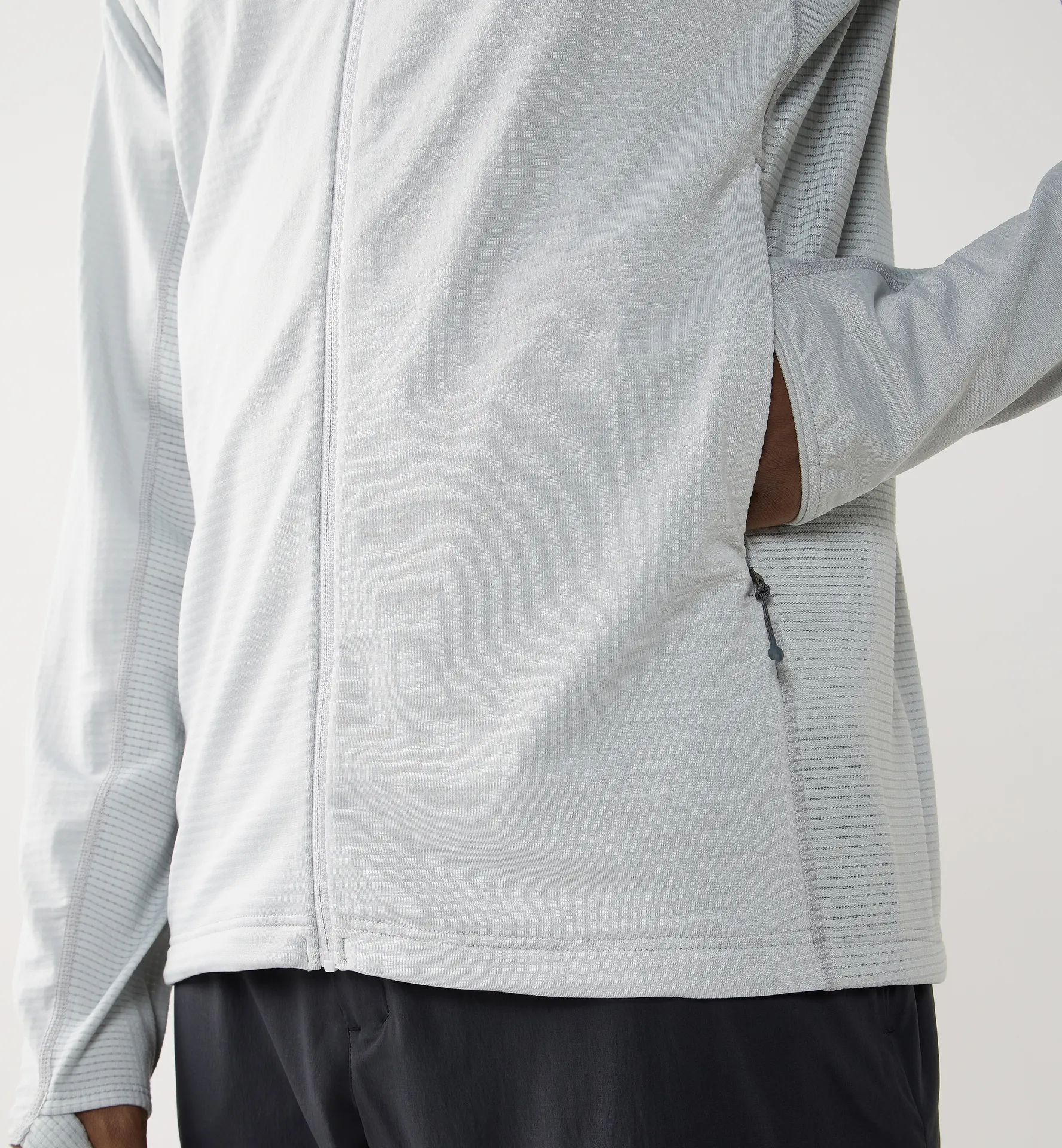 L.I.M Mid Multi II Hood Men Stone Grey