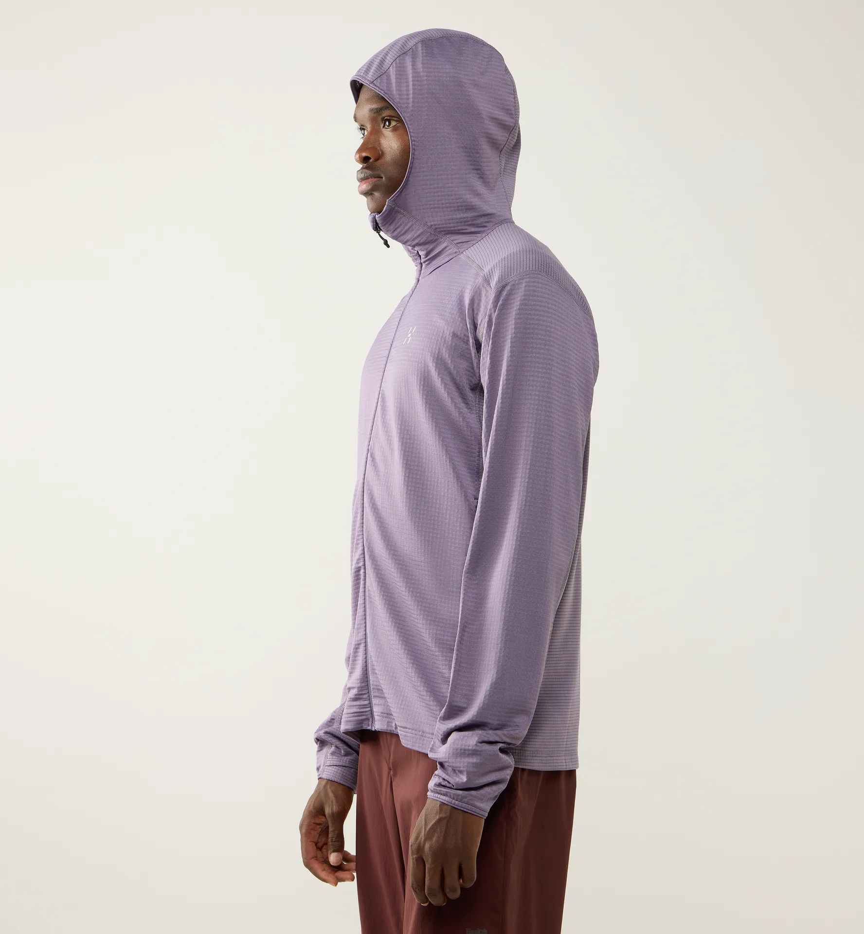 L.I.M Mid Multi II Hood Men Purple Fog