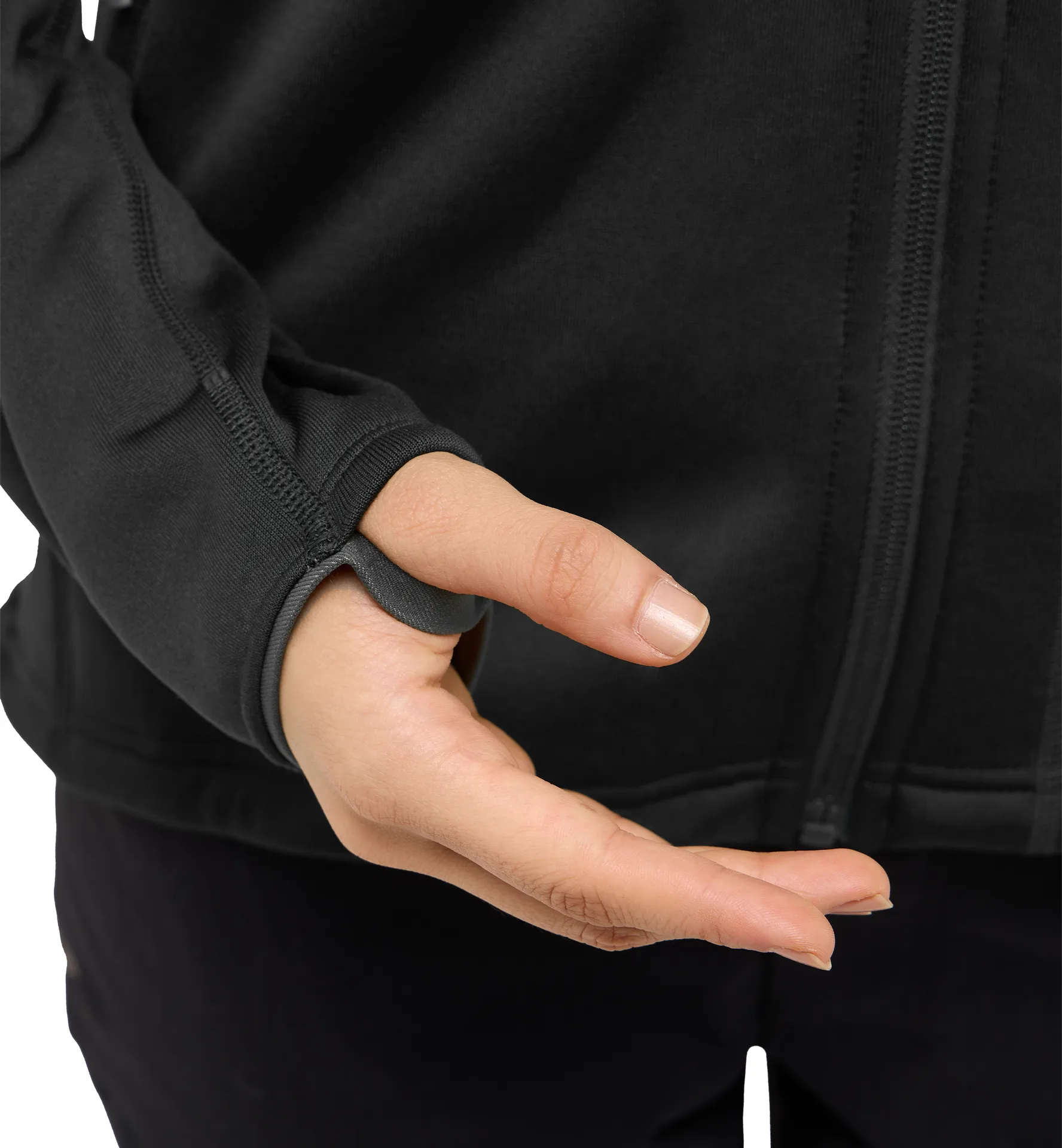 Magma Mid Hood Women True Black