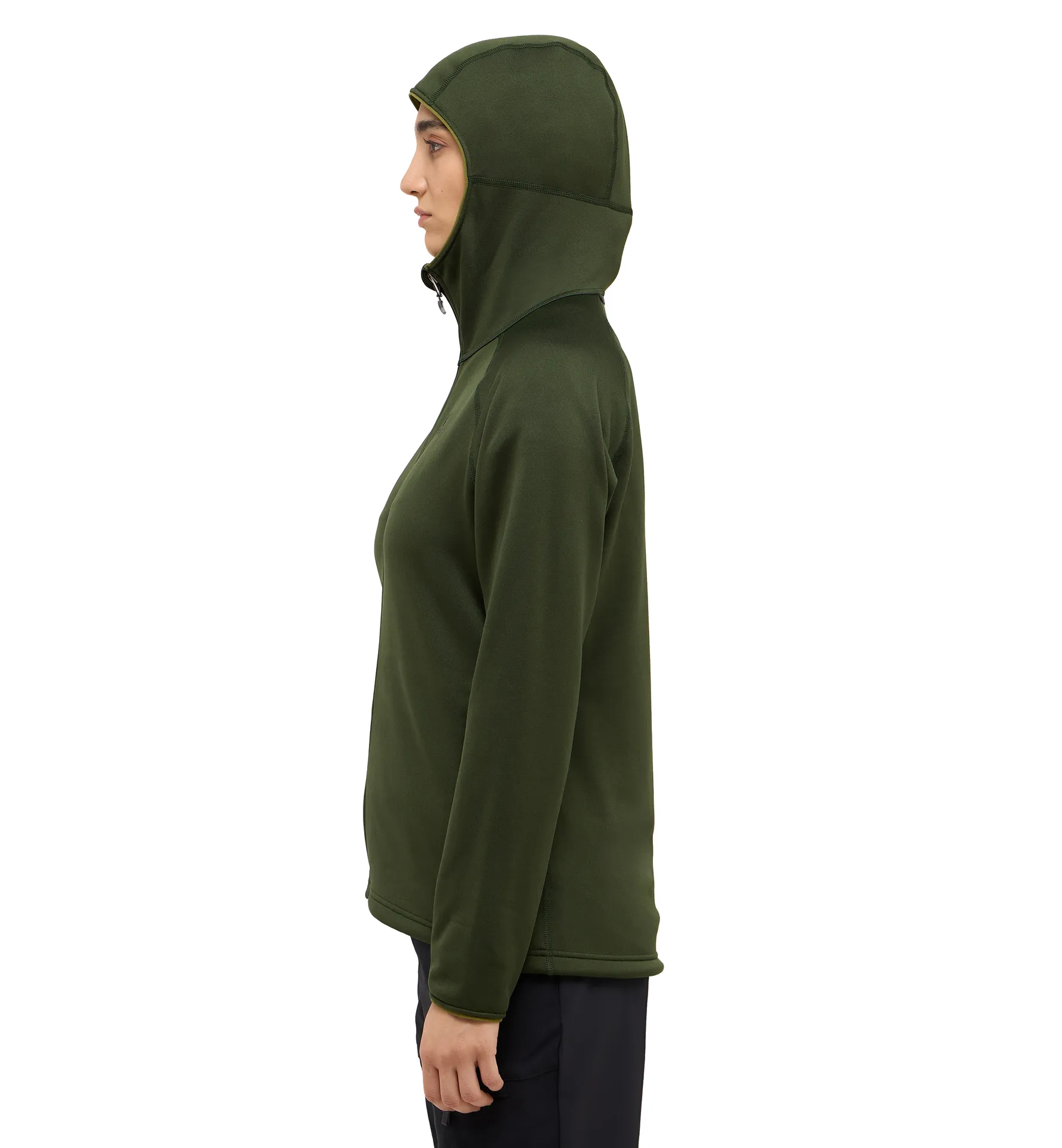 Magma Mid Hood Women Seaweed Green