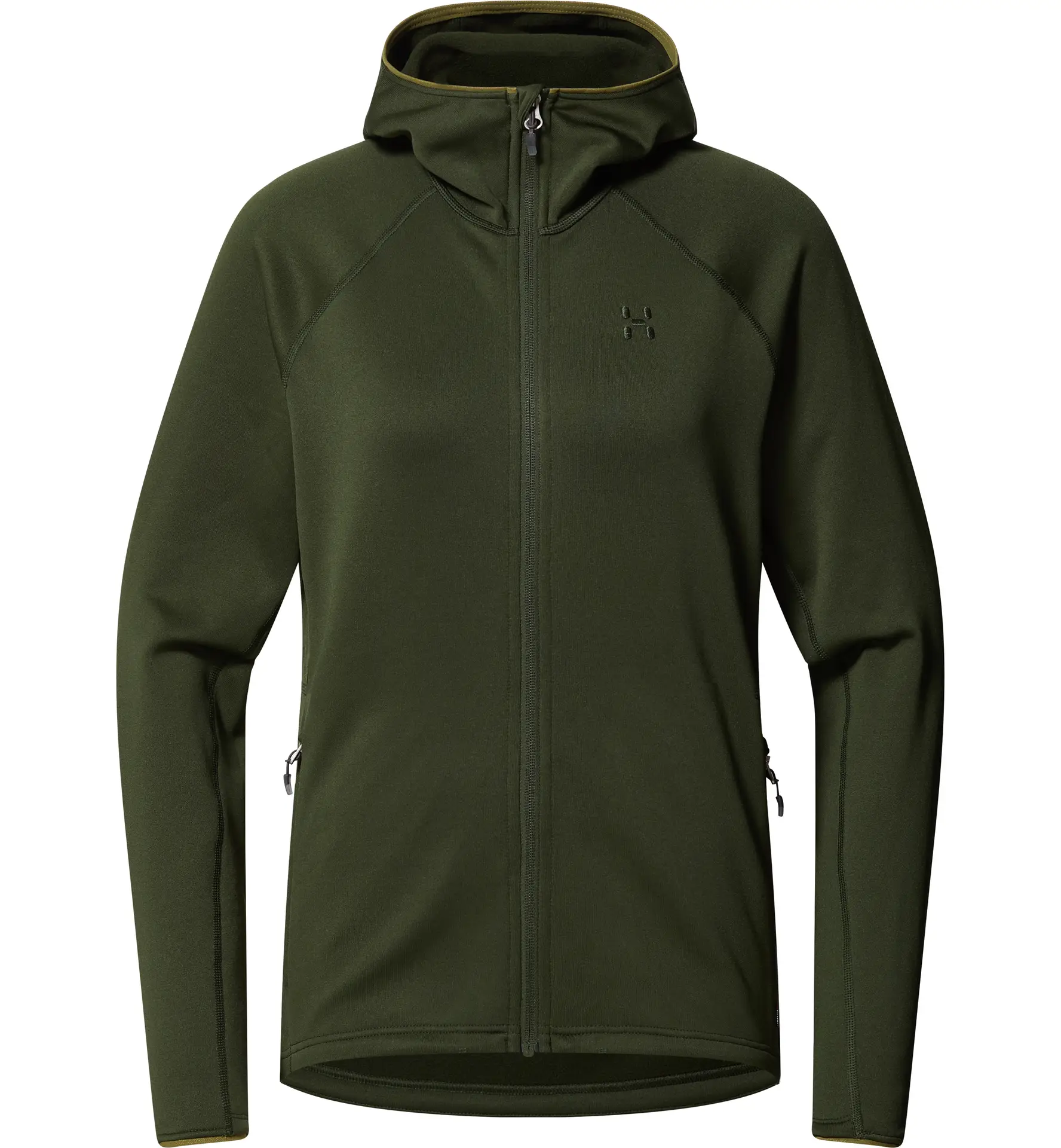 Magma Mid Hood Women Seaweed Green