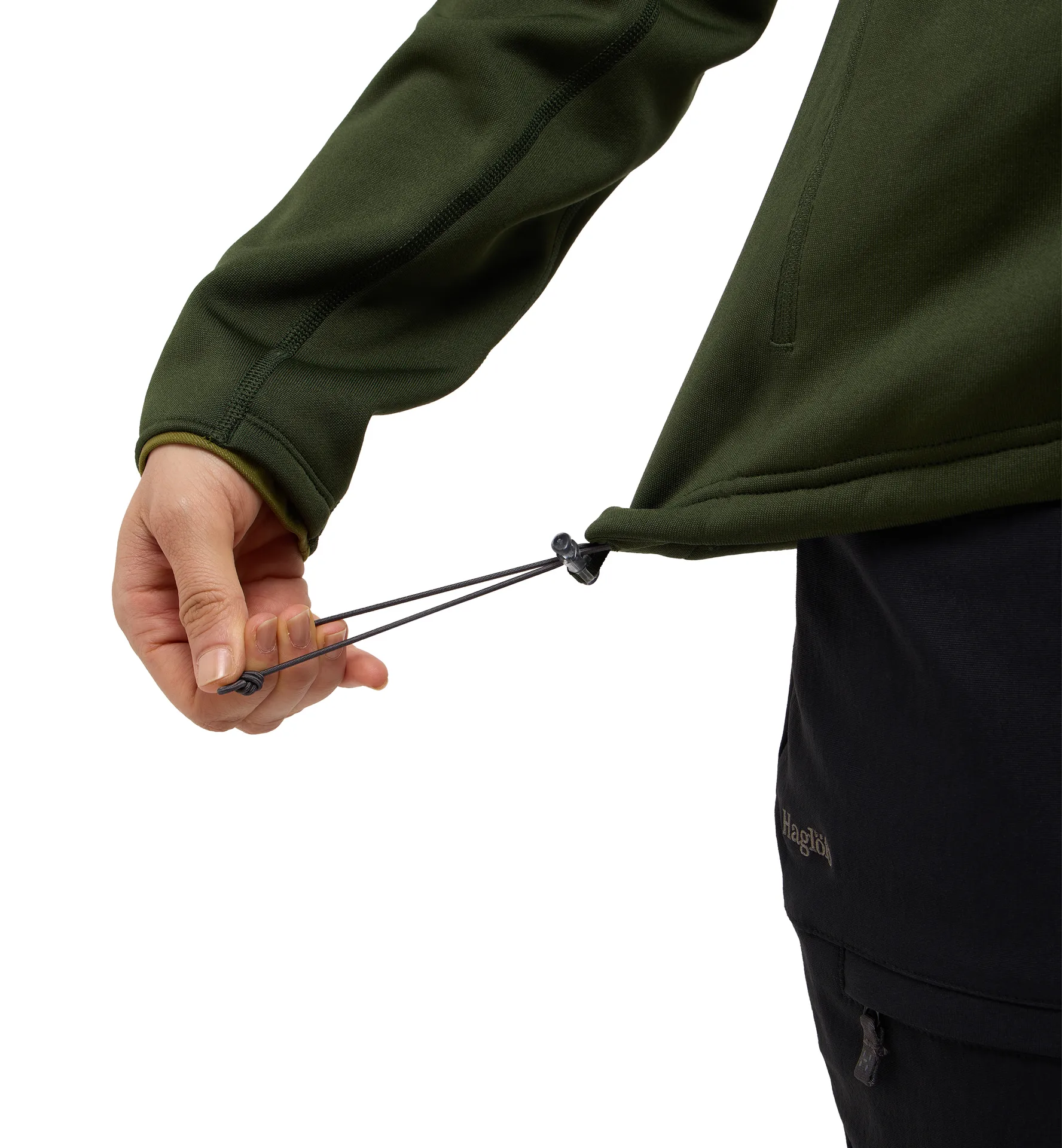 Magma Mid Hood Women Seaweed Green