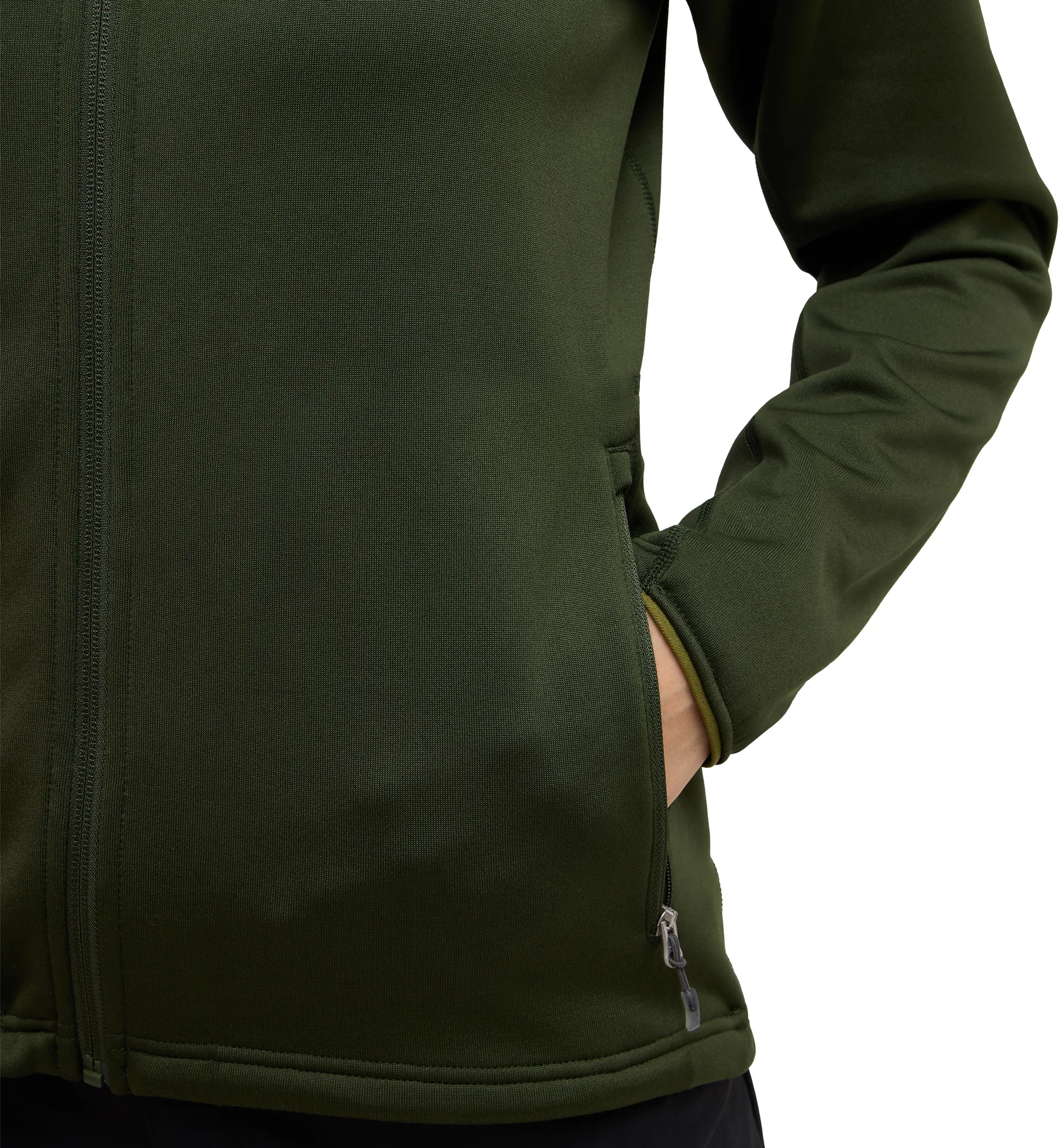 Magma Mid Hood Women Seaweed Green