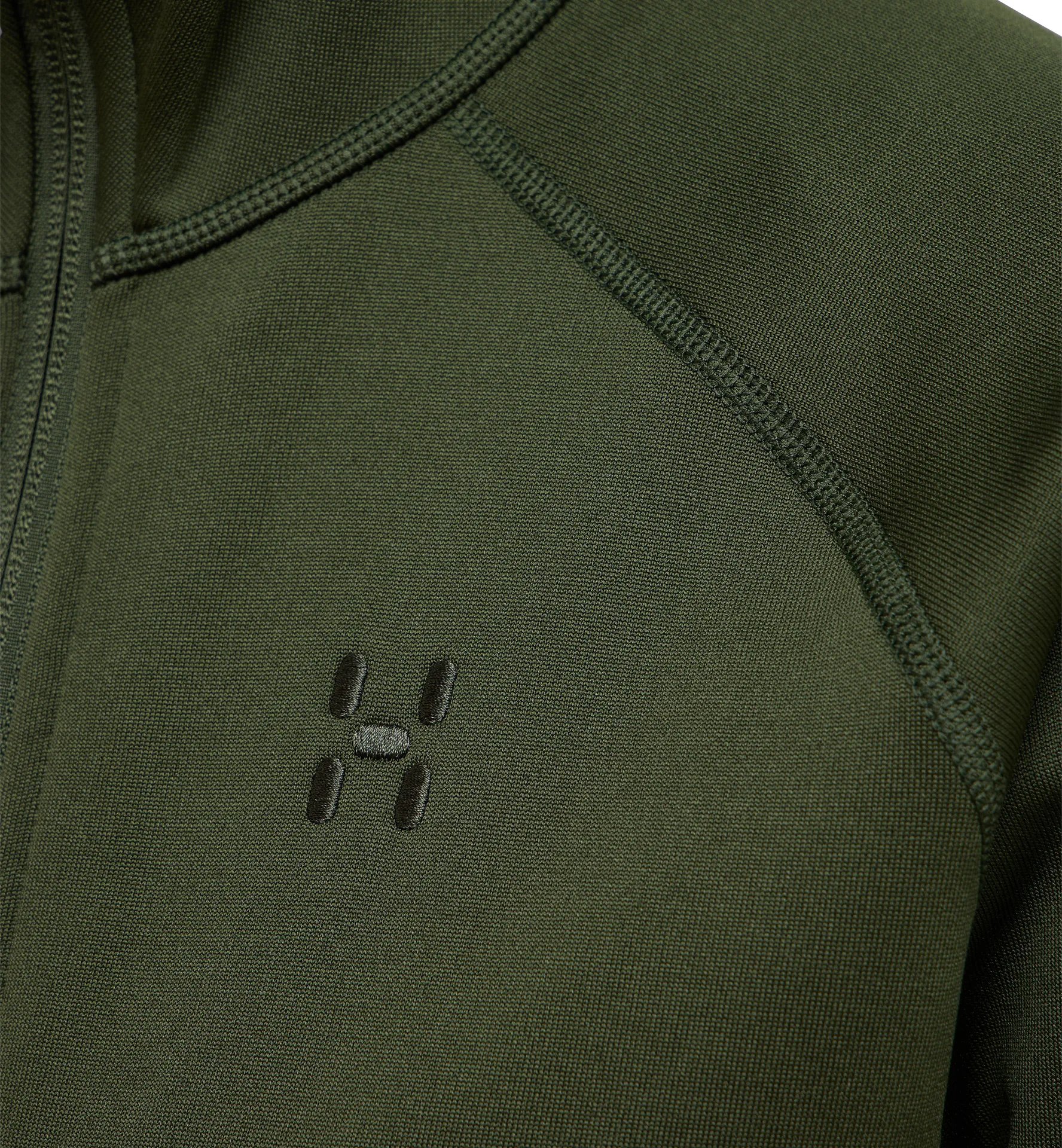 Magma Mid Hood Women Seaweed Green