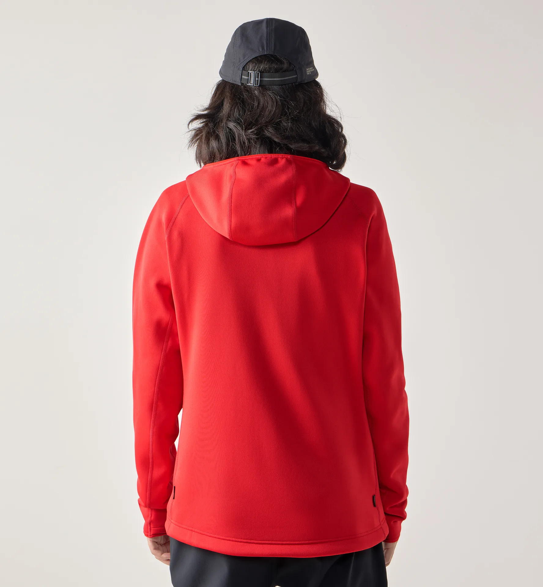 Magma Mid Hood Women Bright Red