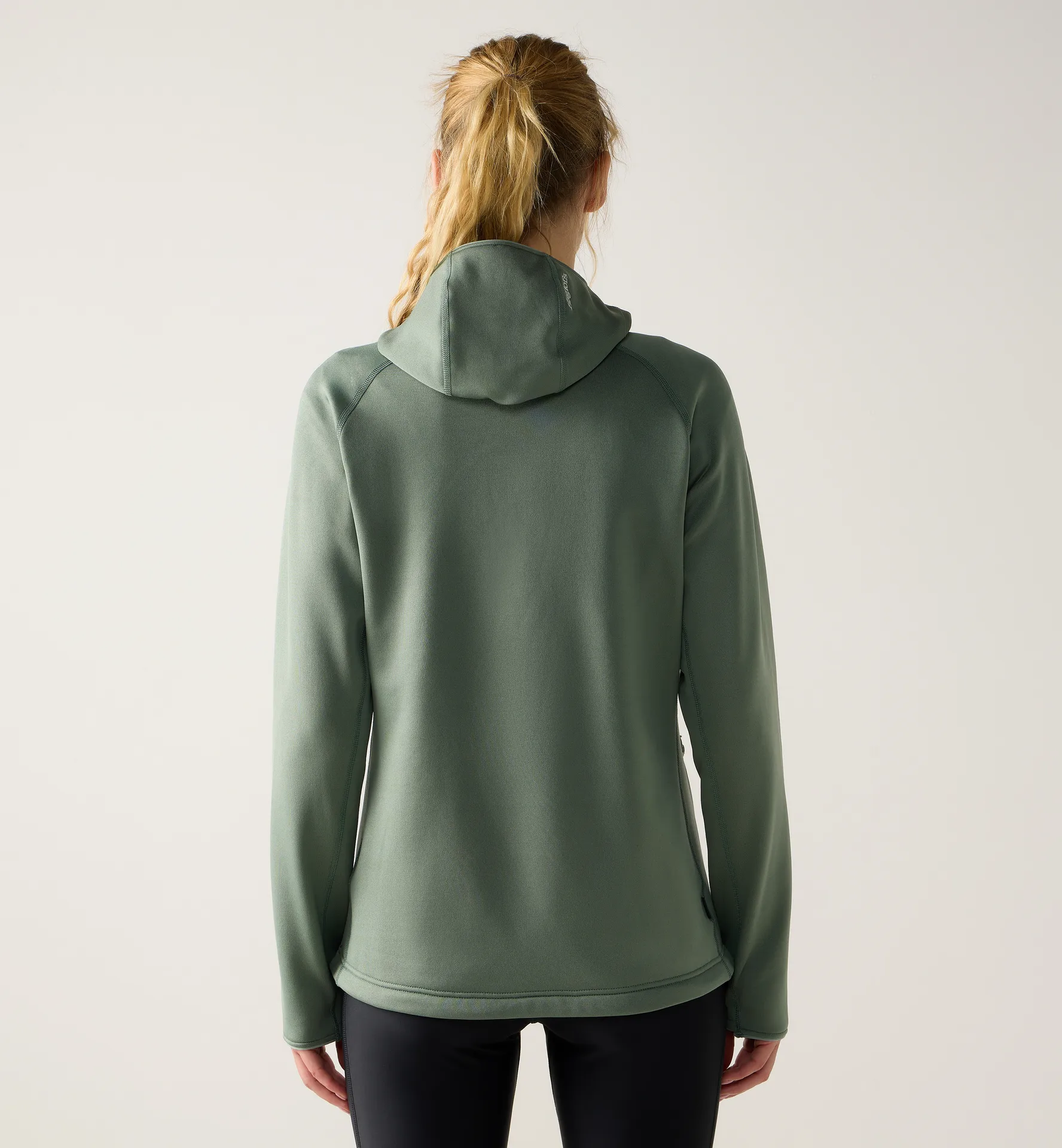 Magma Mid Hood Women Chlorophyll Green